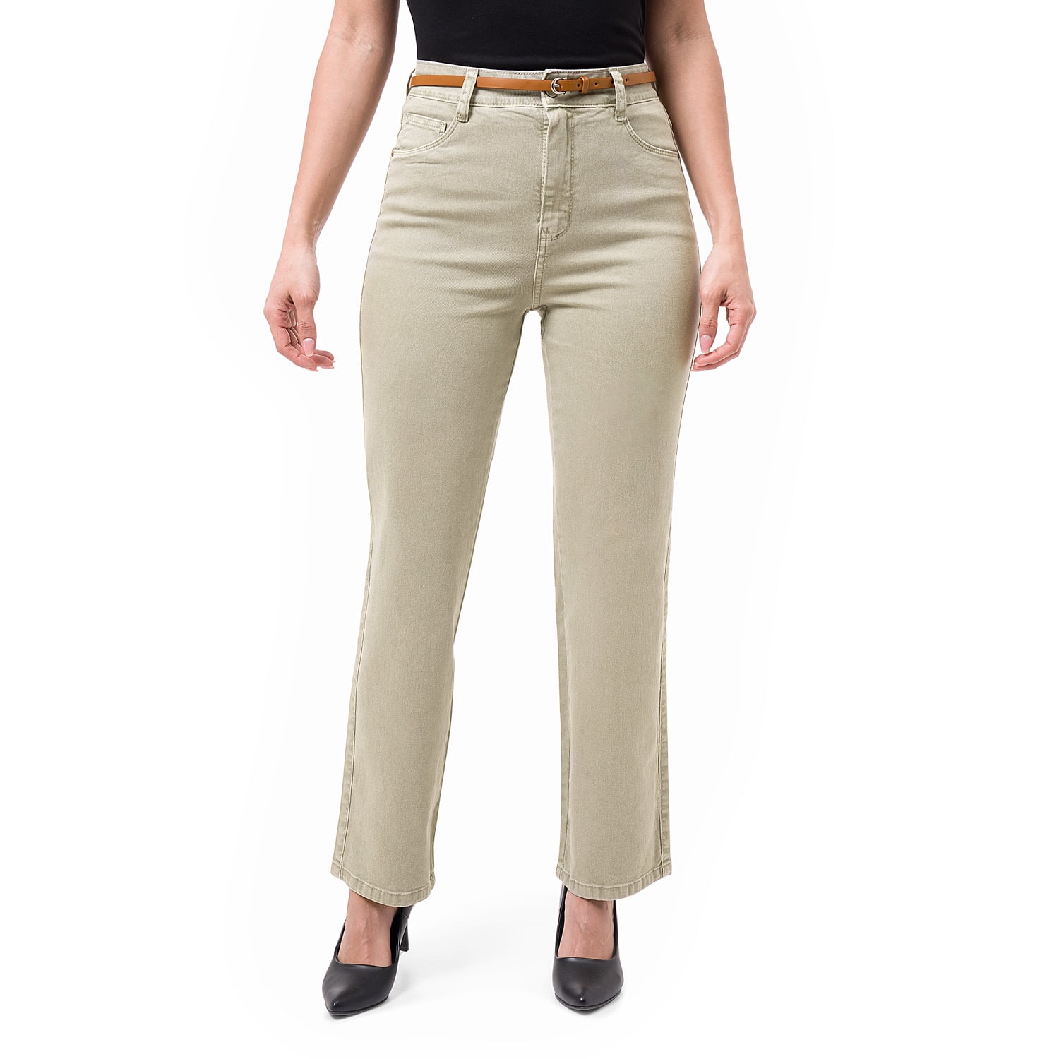 PANTALÓN DRILL STRETCH MUJER PIONIER HAISHE - 1