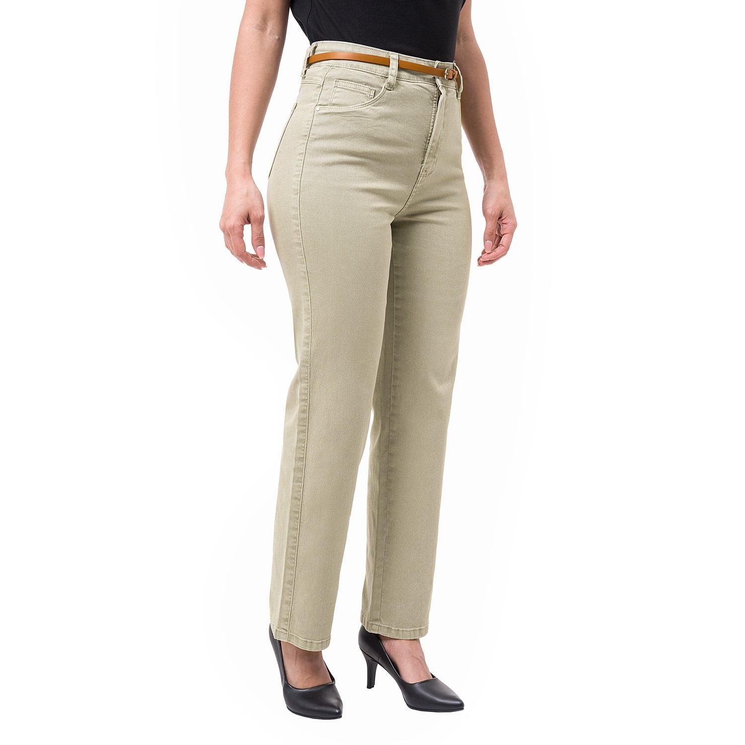 PANTALÓN DRILL STRETCH MUJER PIONIER HAISHE - 2
