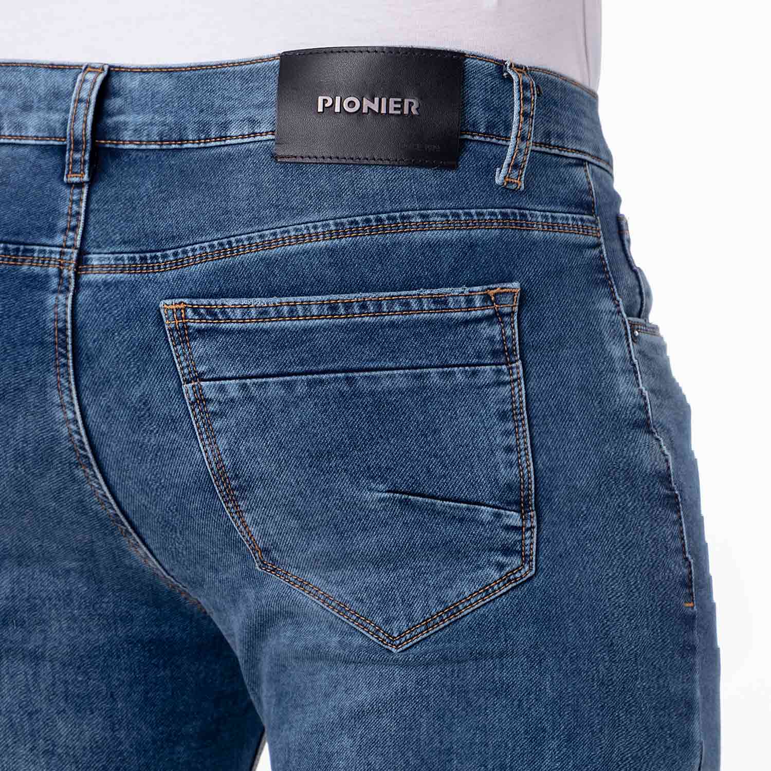 PANTALÓN JEAN DENIM STRETCH HOMBRE PIONIER ADIAN - 4