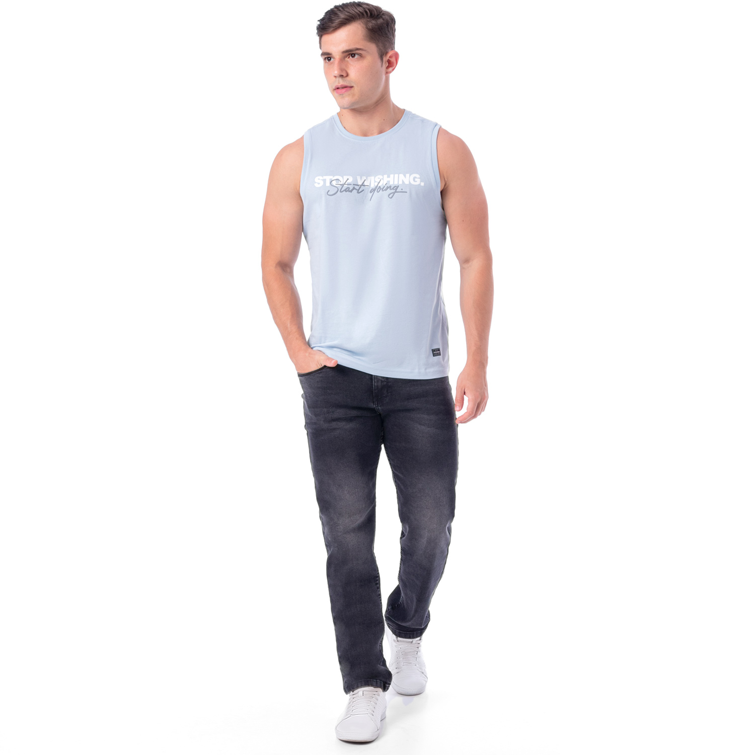 PANTALÓN JEAN DENIM STRETCH HOMBRE PIONIER VENEK - 1