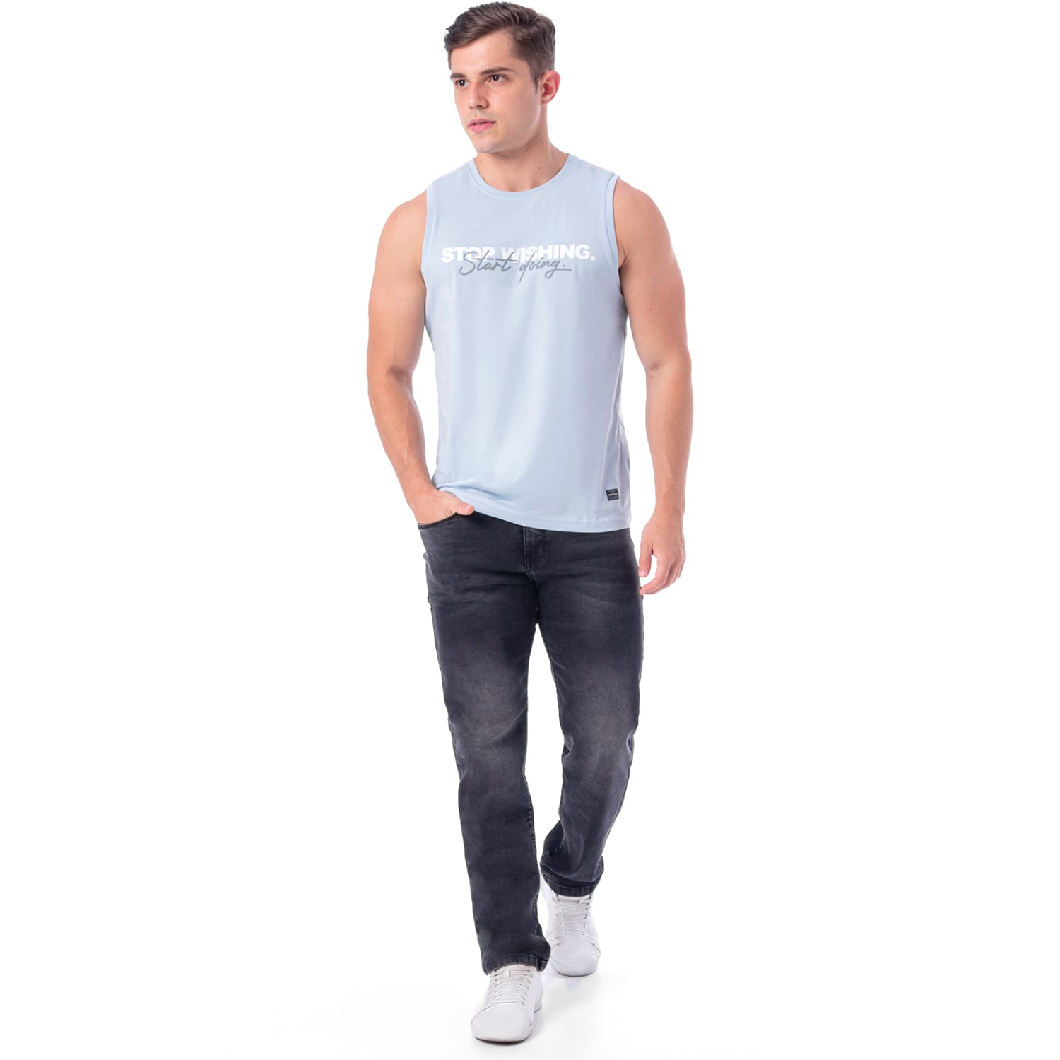 PANTALÓN JEAN DENIM STRETCH HOMBRE PIONIER VENEK - 1