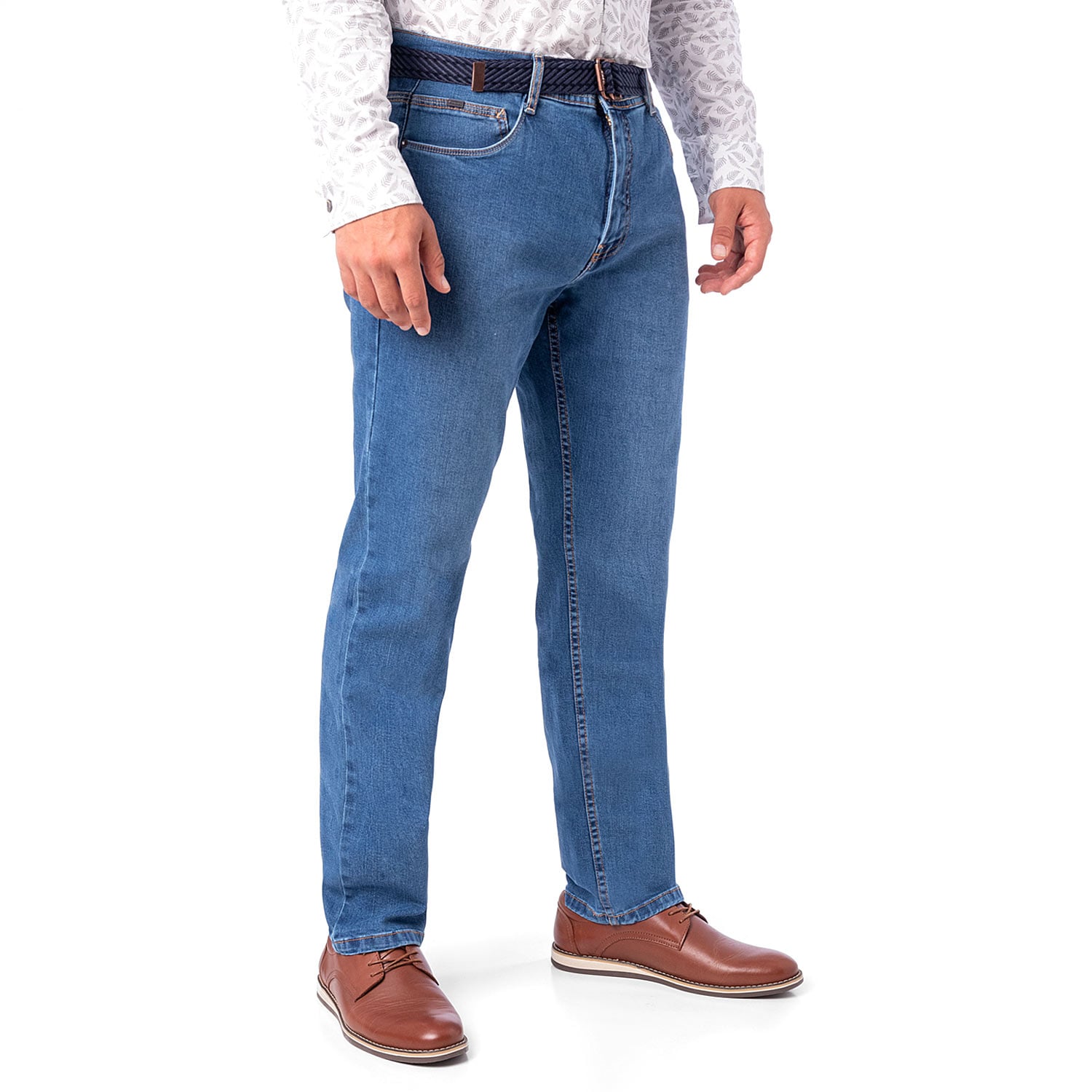 PANTALÓN JEAN DENIM STRETCH HOMBRE PIONIER FORLAND NEW - 2
