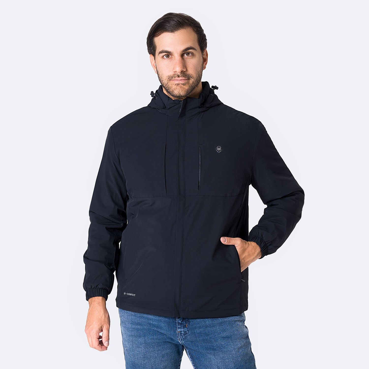 CASACA CORTAVIENTO TAFETA HOMBRE PIONIER RHOWAN - 1