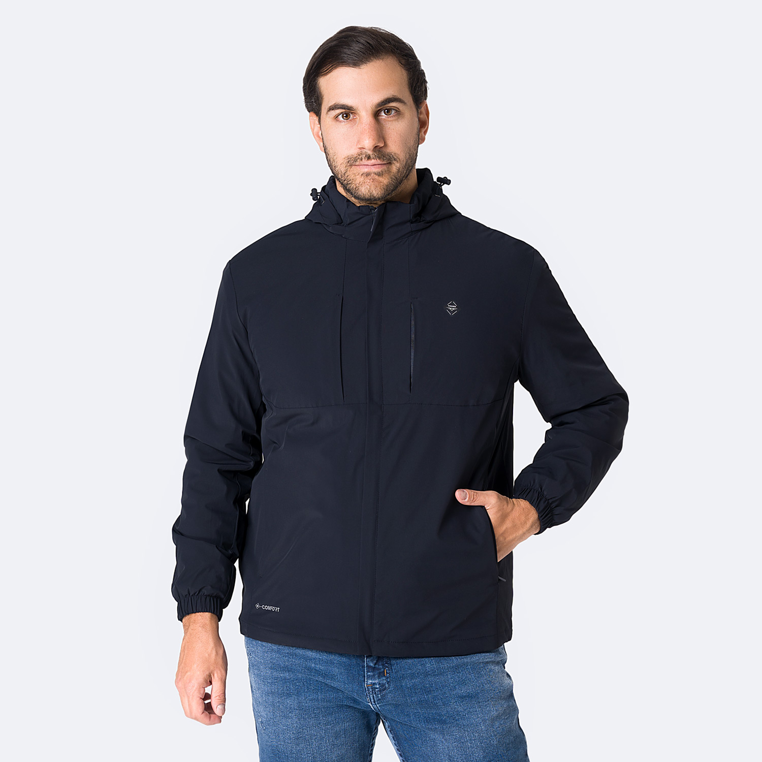 CASACA CORTAVIENTO TAFETA HOMBRE PIONIER RHOWAN - 1