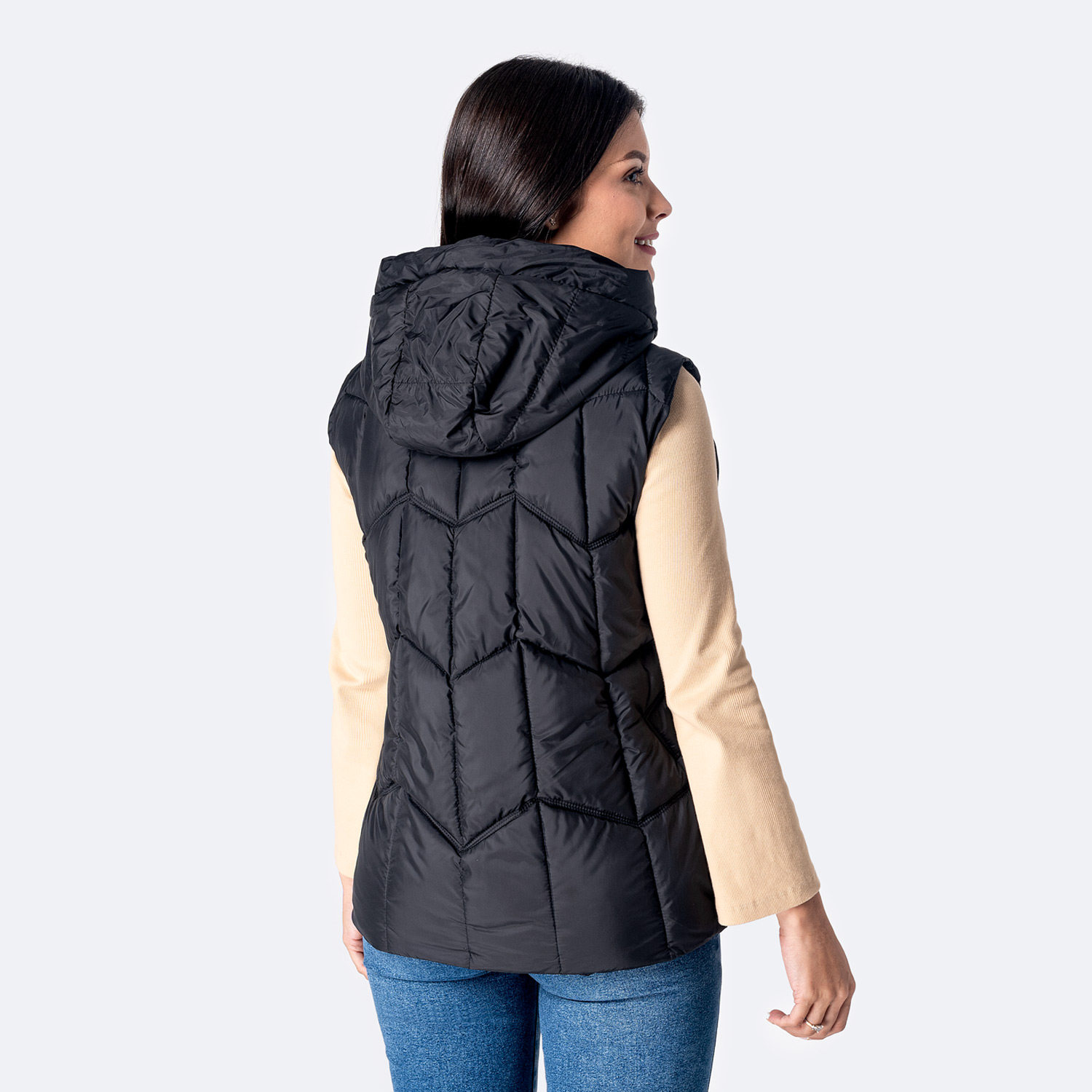 CHALECO NYLON MUJER PIONIER MARCYH - 2