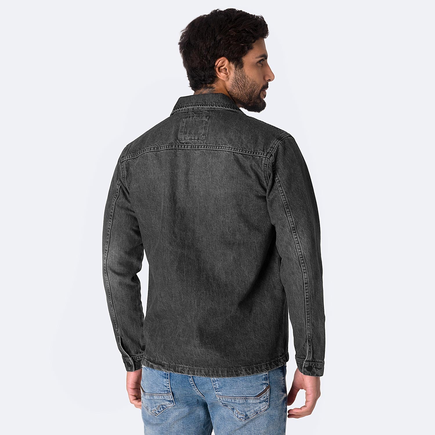 CAMISACO DENIM HOMBRE PIONIER WILHY - 2