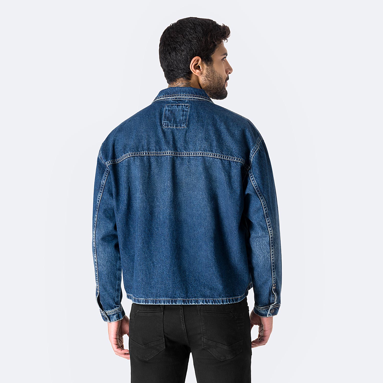 CAMISACO DENIM HOMBRE PIONIER MITCHELH - 2