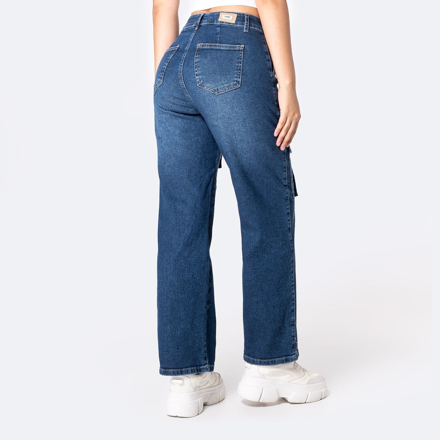 JEANS DENIM STRETCH MUJER PIONIER KILANE - 2