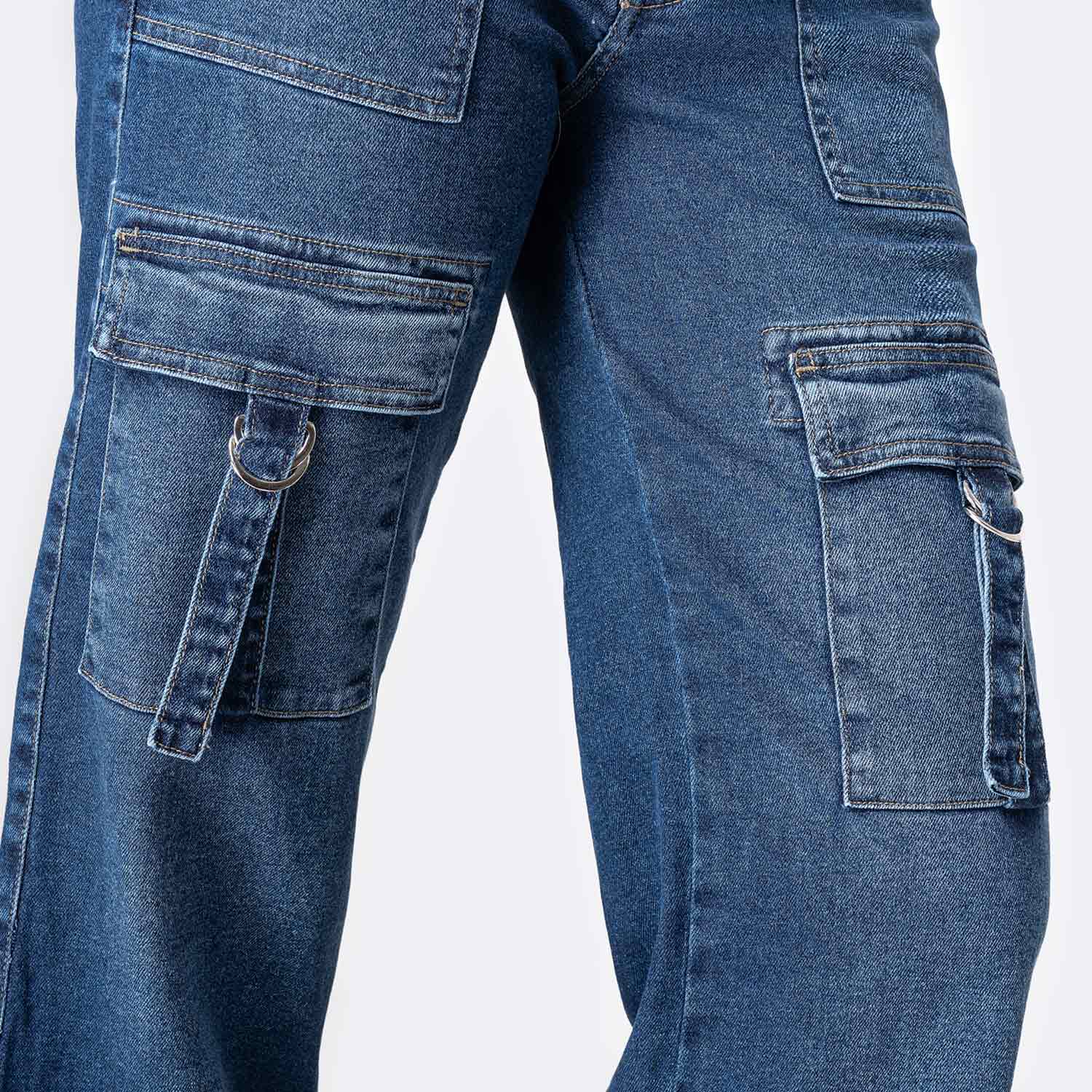JEANS DENIM STRETCH MUJER PIONIER KILANE - 4