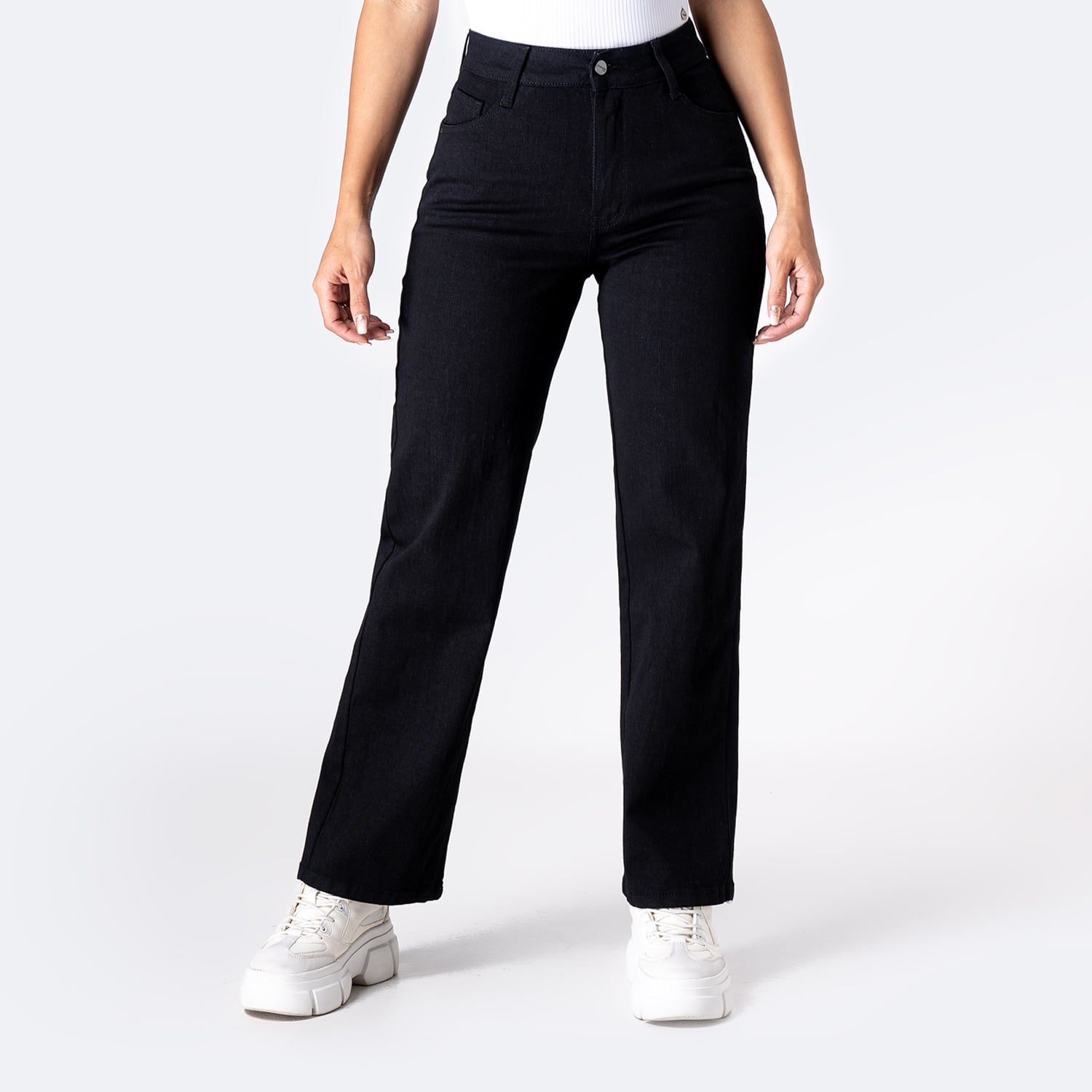 JEANS DENIM STRETCH MUJER PIONIER ZIANAH - 1