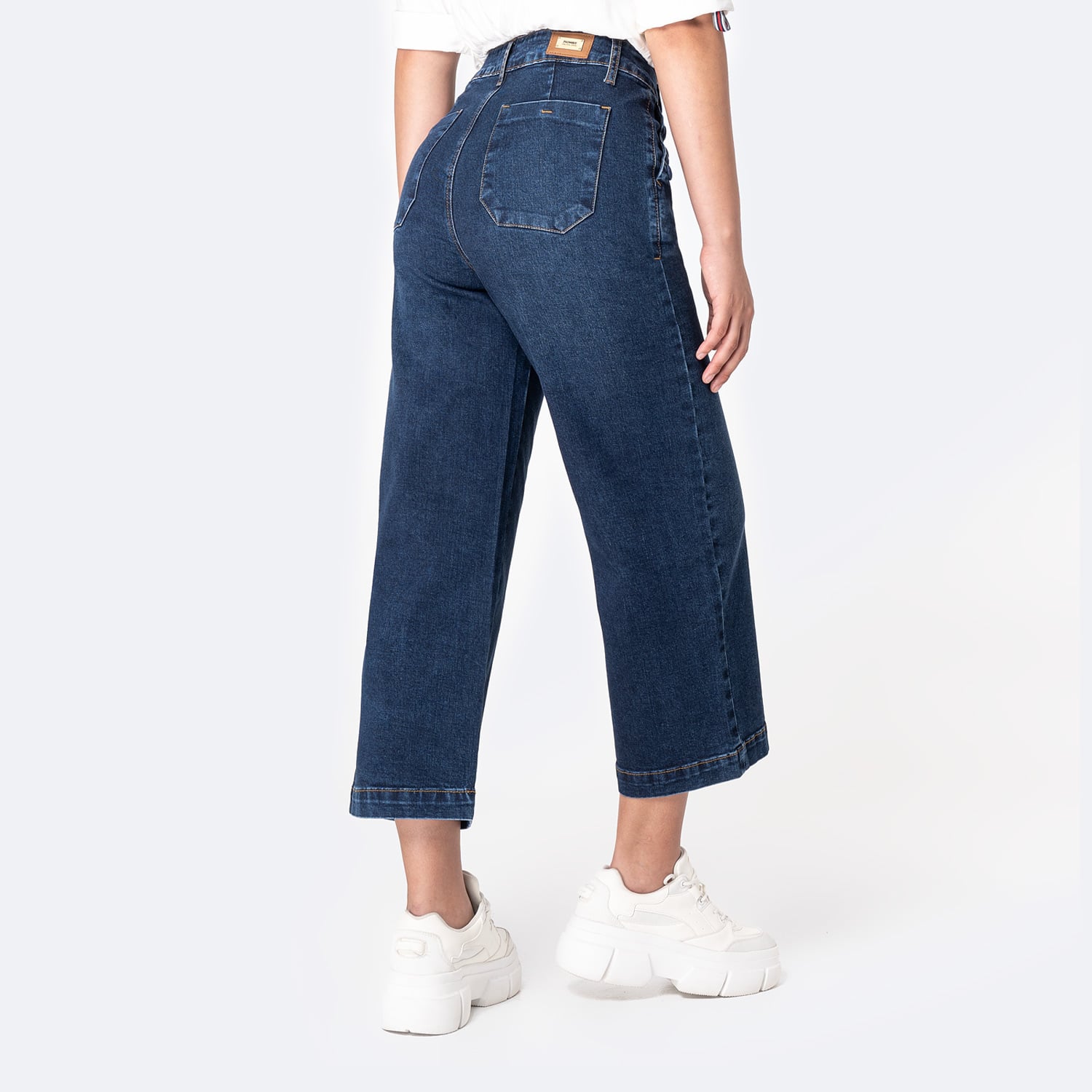 JEANS CULOTTE DENIM STRETCH MUJER PIONIER BRUNELHA - 2