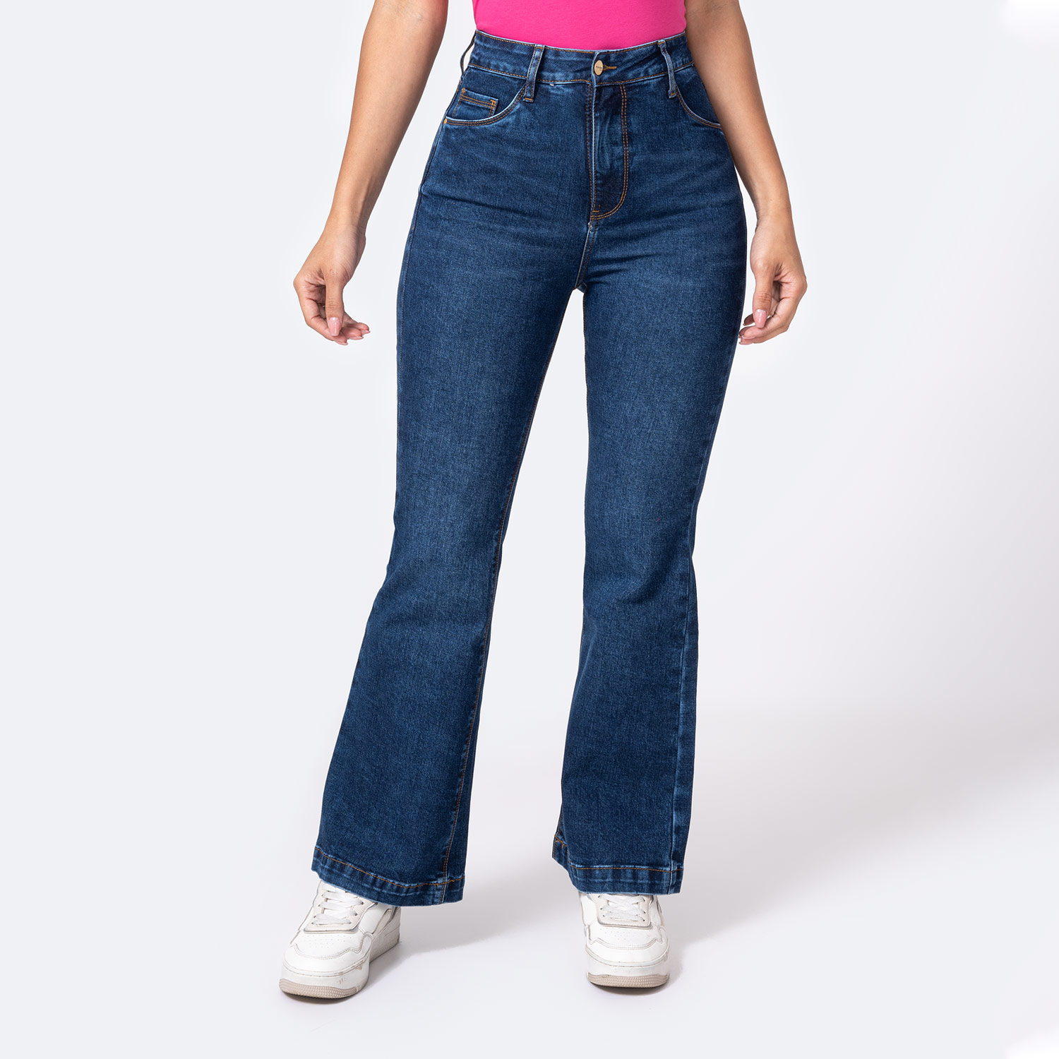 JEANS DENIM STRETCH MUJER PIONIER HALLYH - 1