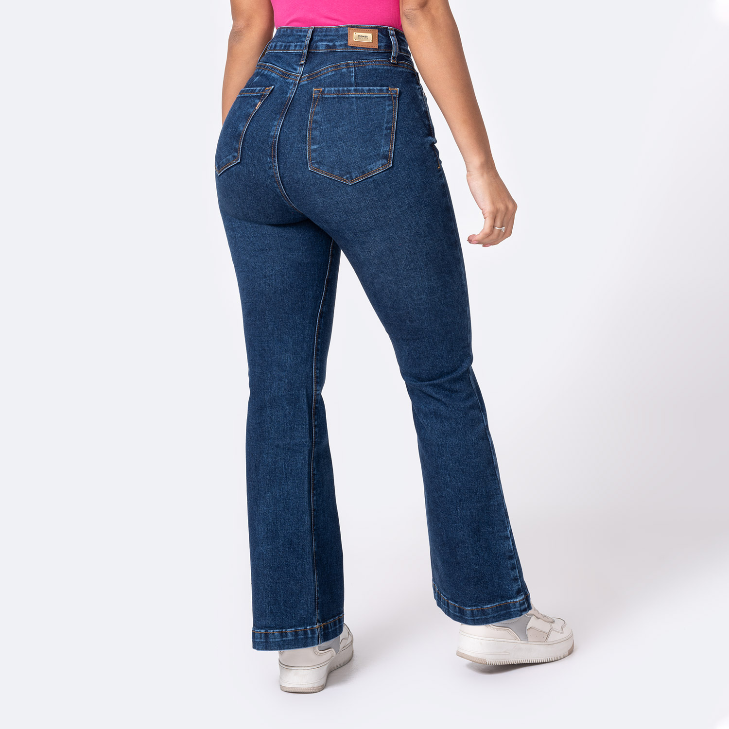 JEANS DENIM STRETCH MUJER PIONIER HALLYH - 2