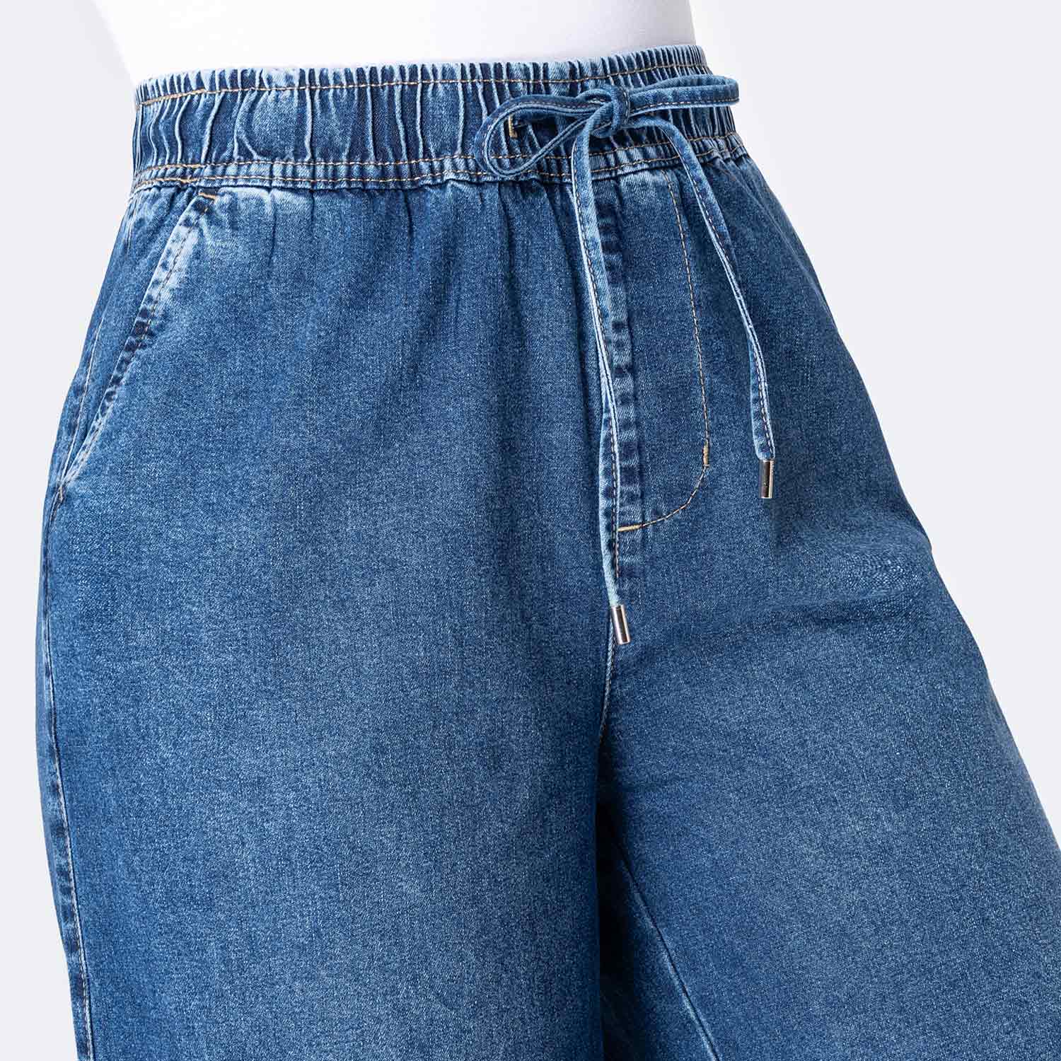 JEANS CULOTTE DENIM MUJER PIONIER YHOLI - 3