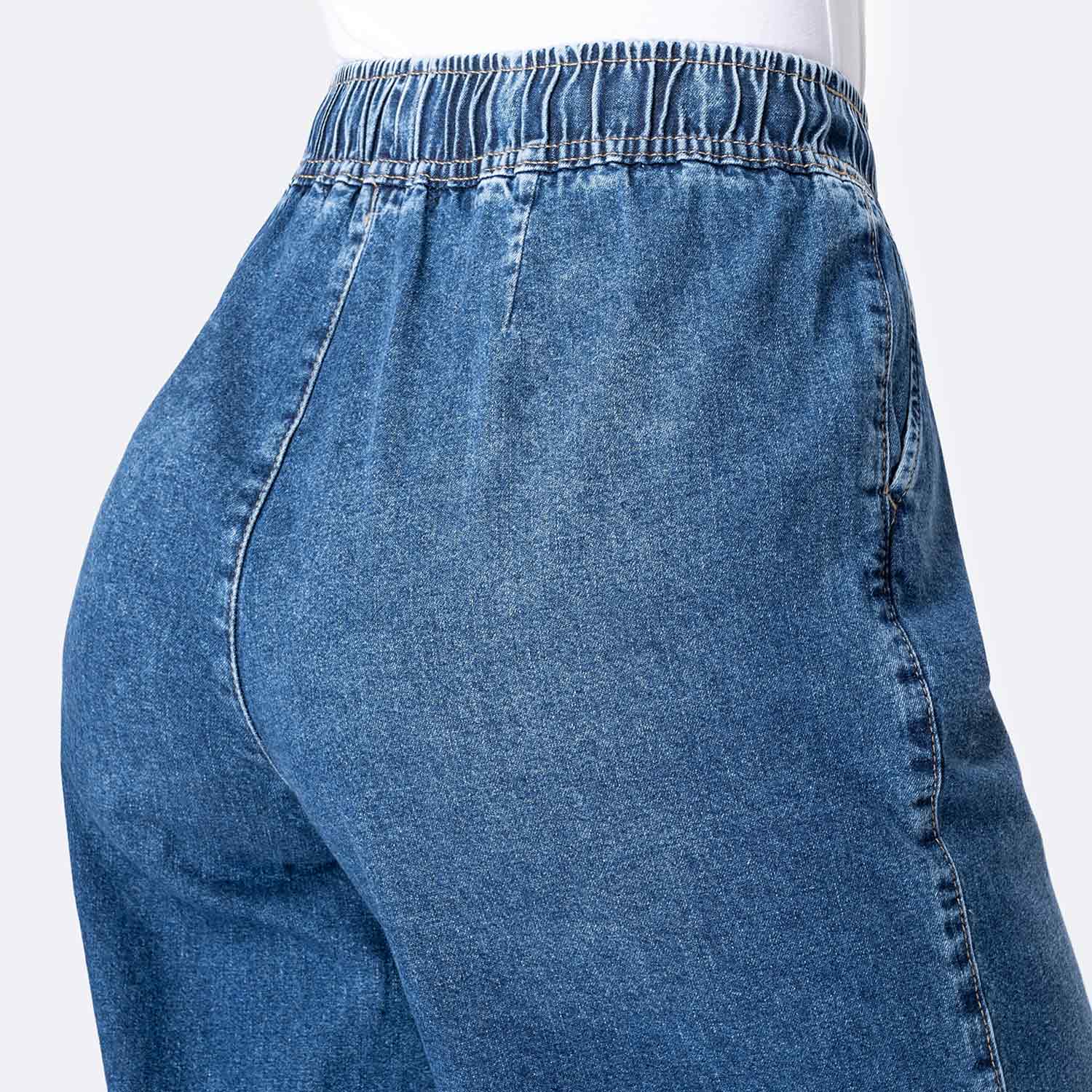 JEANS CULOTTE DENIM MUJER PIONIER YHOLI - 4