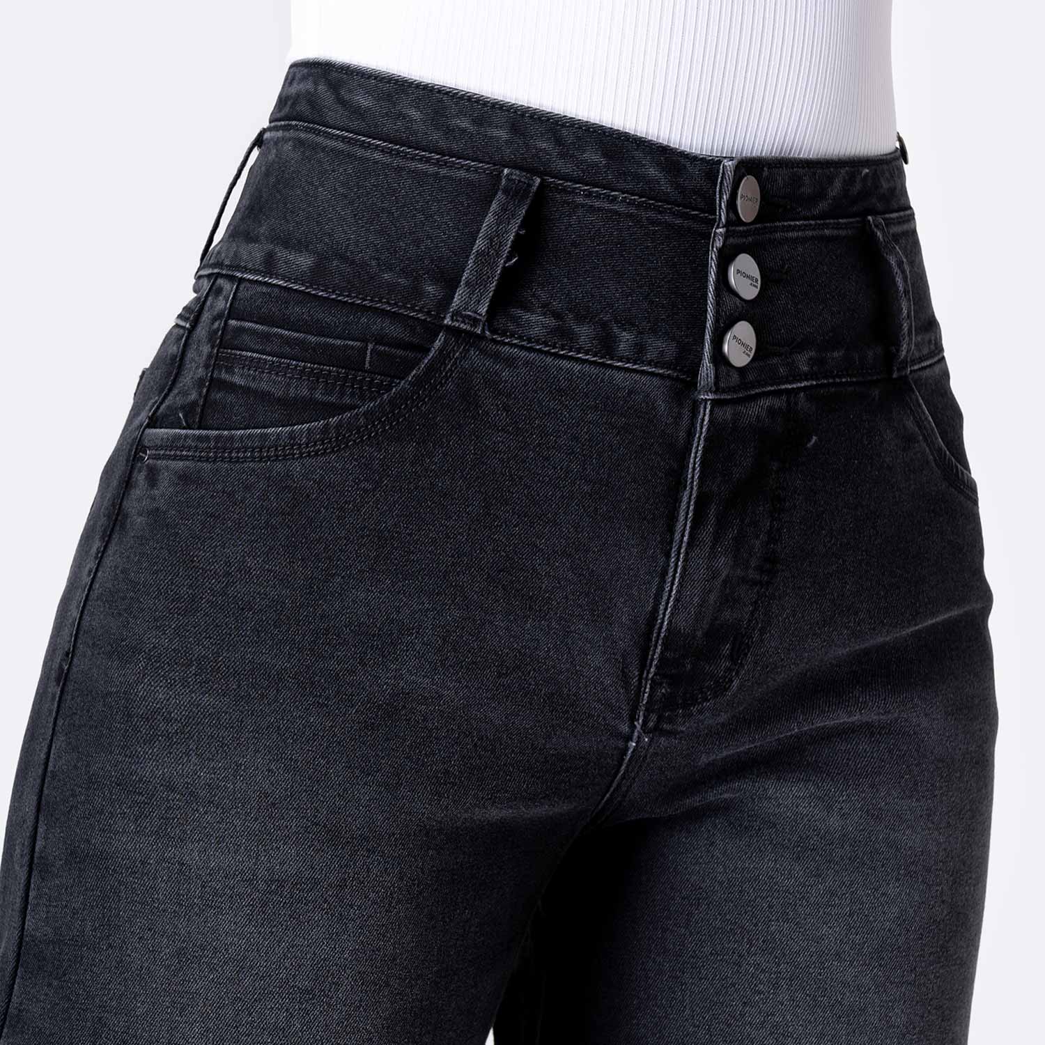 JEANS DENIM STRETCH MUJER PIONIER RUMYH - 3
