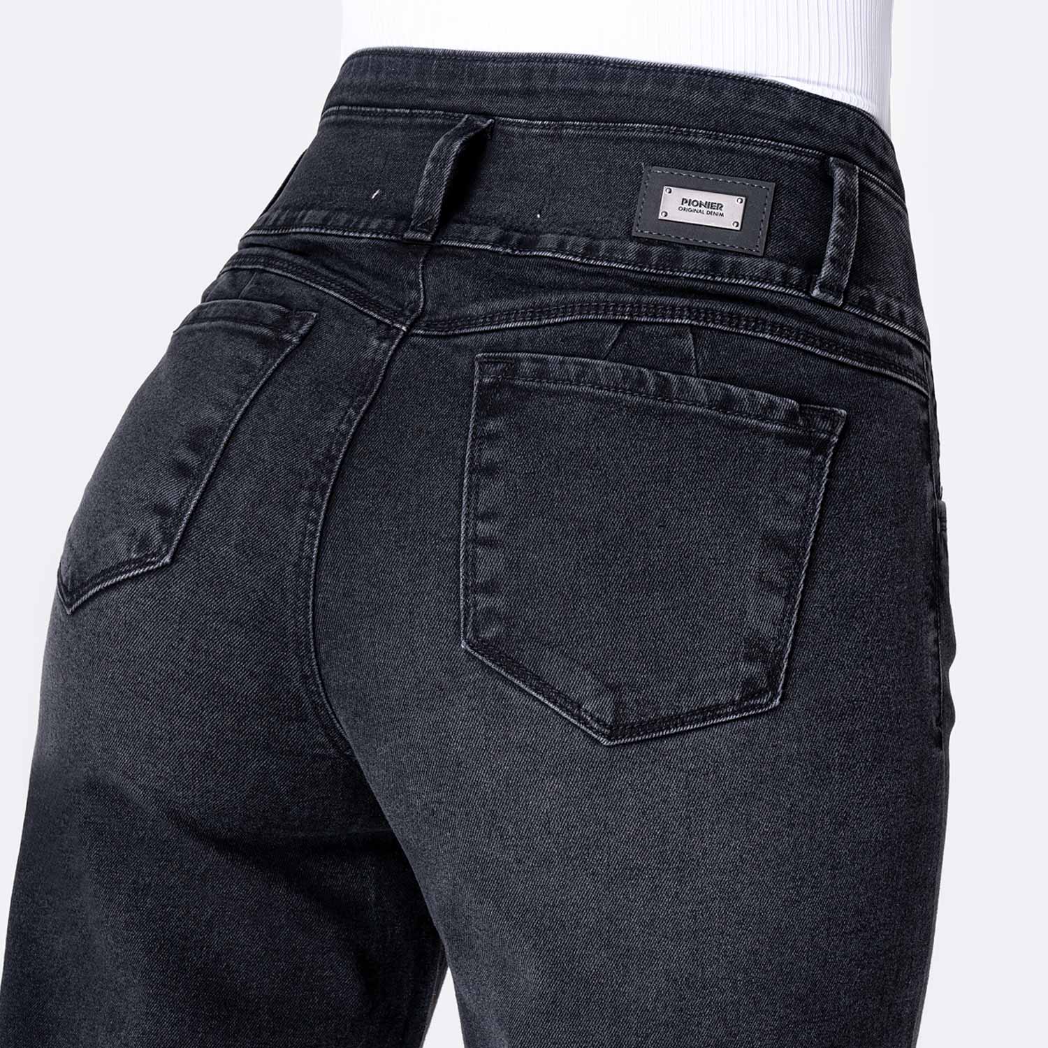 JEANS DENIM STRETCH MUJER PIONIER RUMYH - 4