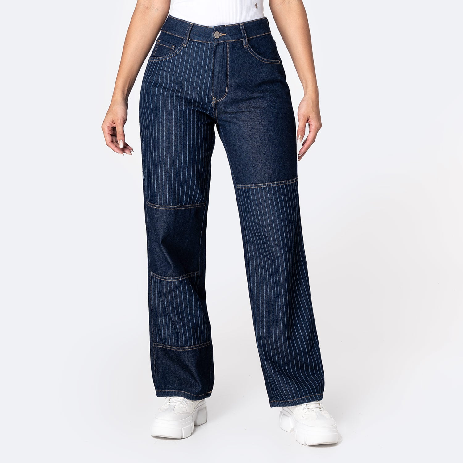 JEANS DENIM MUJER PIONIER KIME - 1