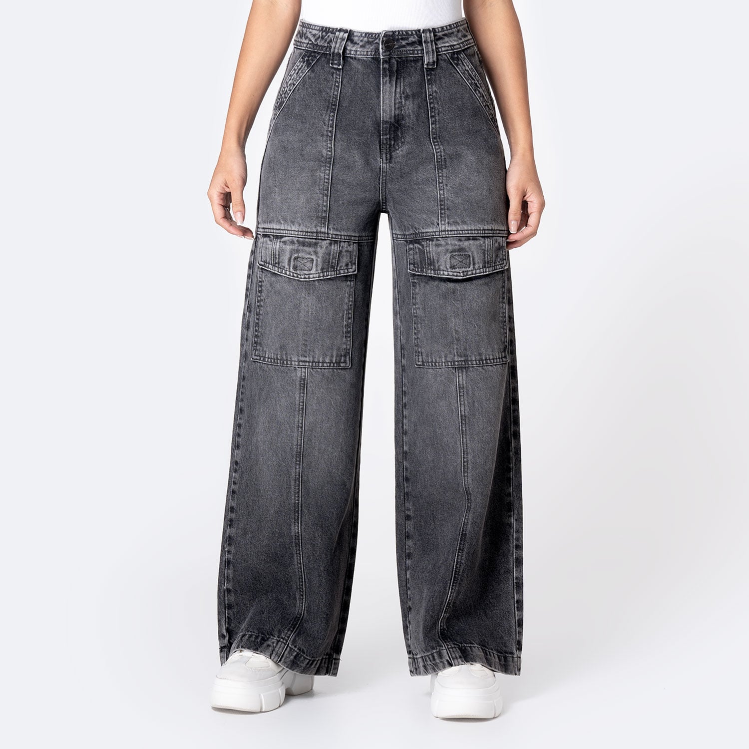 JEANS DENIM MUJER PIONIER JINNA - 1