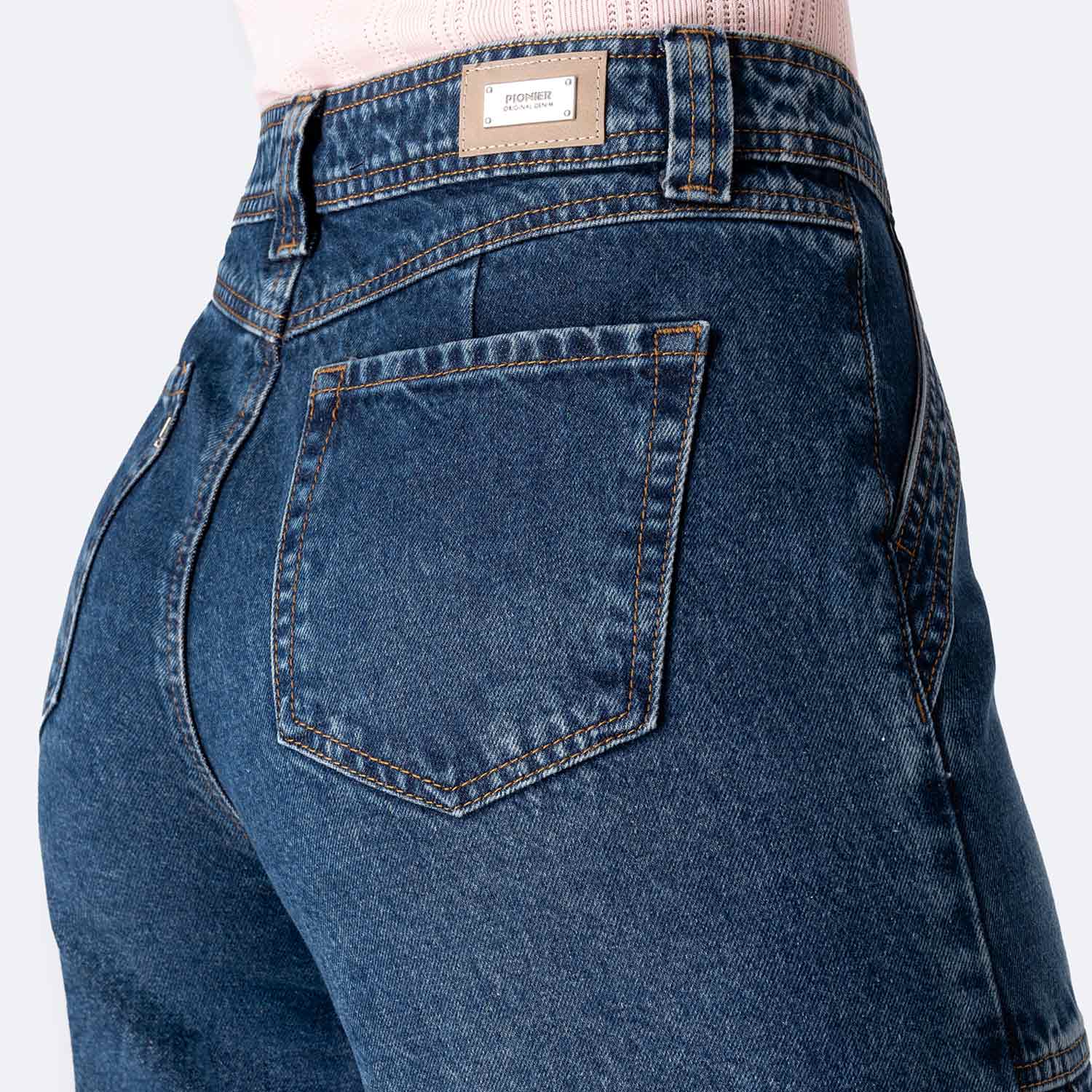 JEANS DENIM MUJER PIONIER JINNA - 5