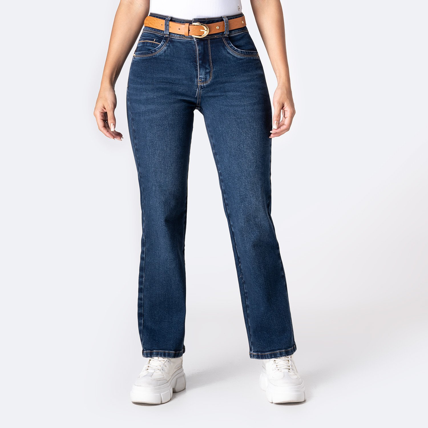 JEANS DENIM STRETCH MUJER PIONIER REICHELL - 1