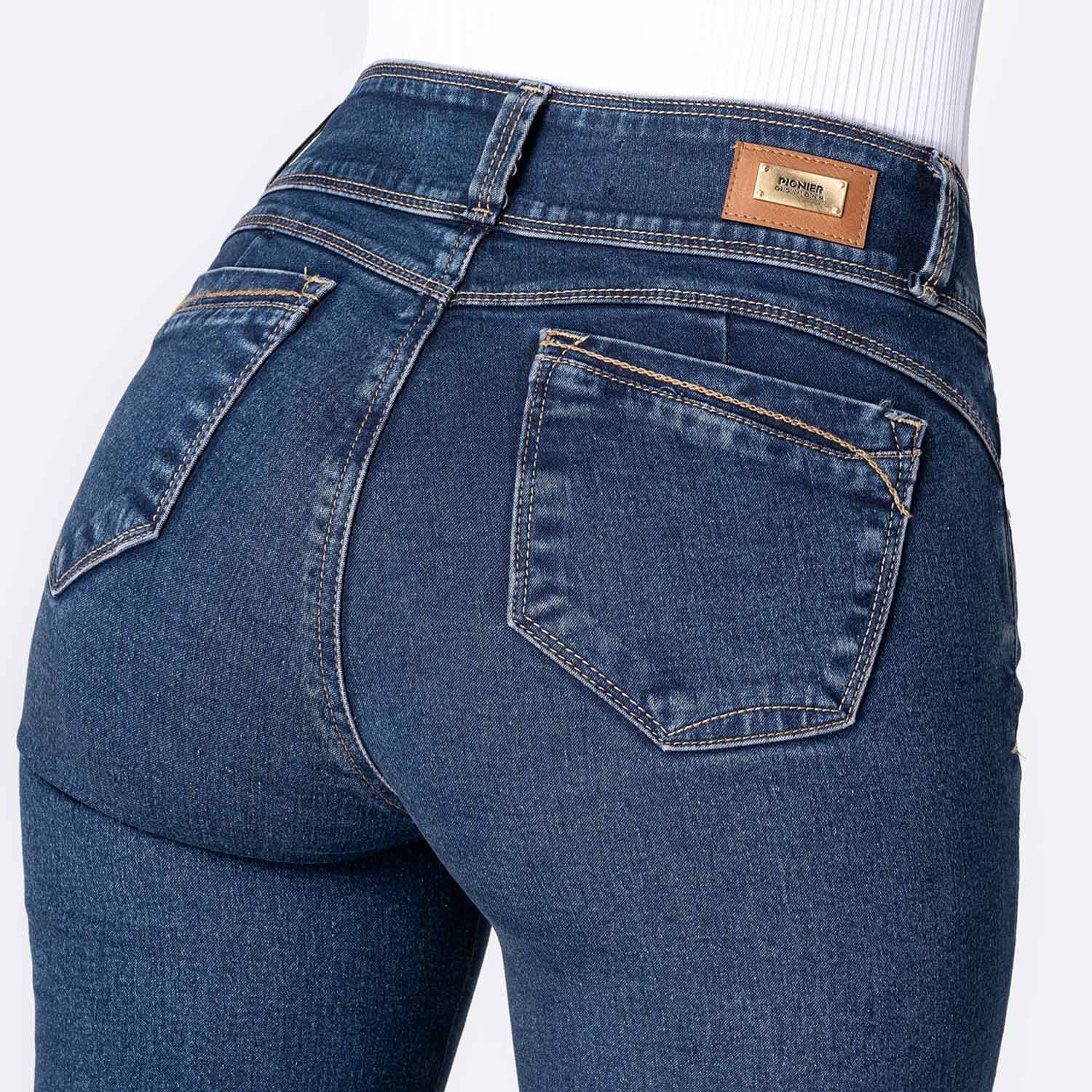 JEANS DENIM STRETCH MUJER PIONIER REICHELL - 4
