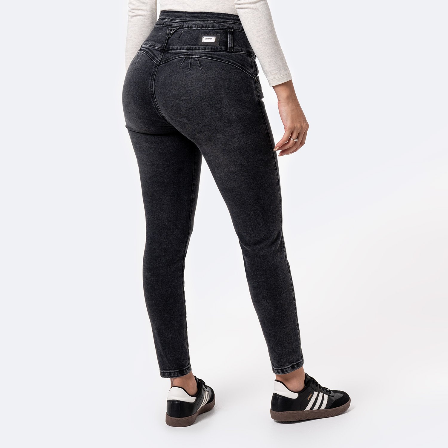 JEANS PITILLO DENIM STRETCH MUJER PIONIER MEREDDIT - 2