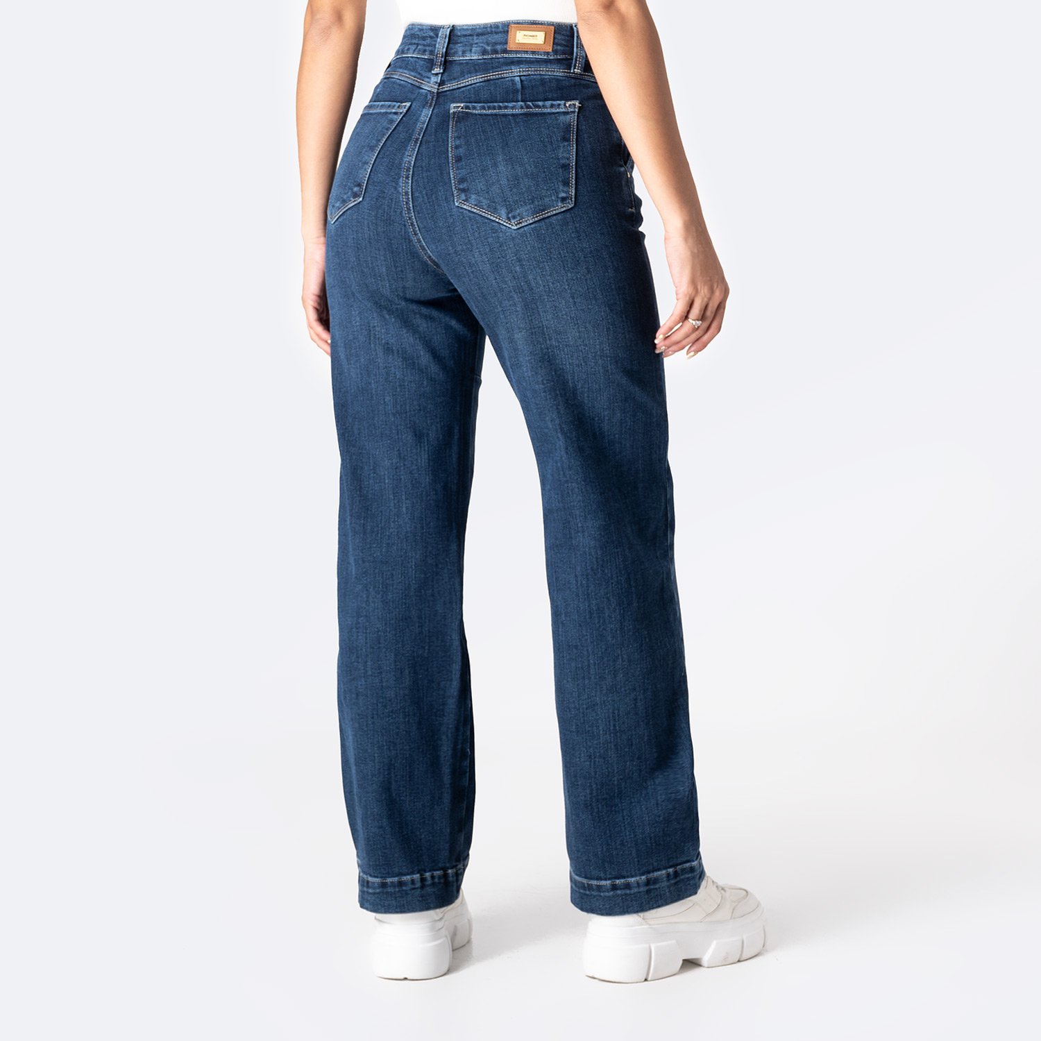 JEANS DENIM STRETCH MUJER PIONIER ZEFHY - 2