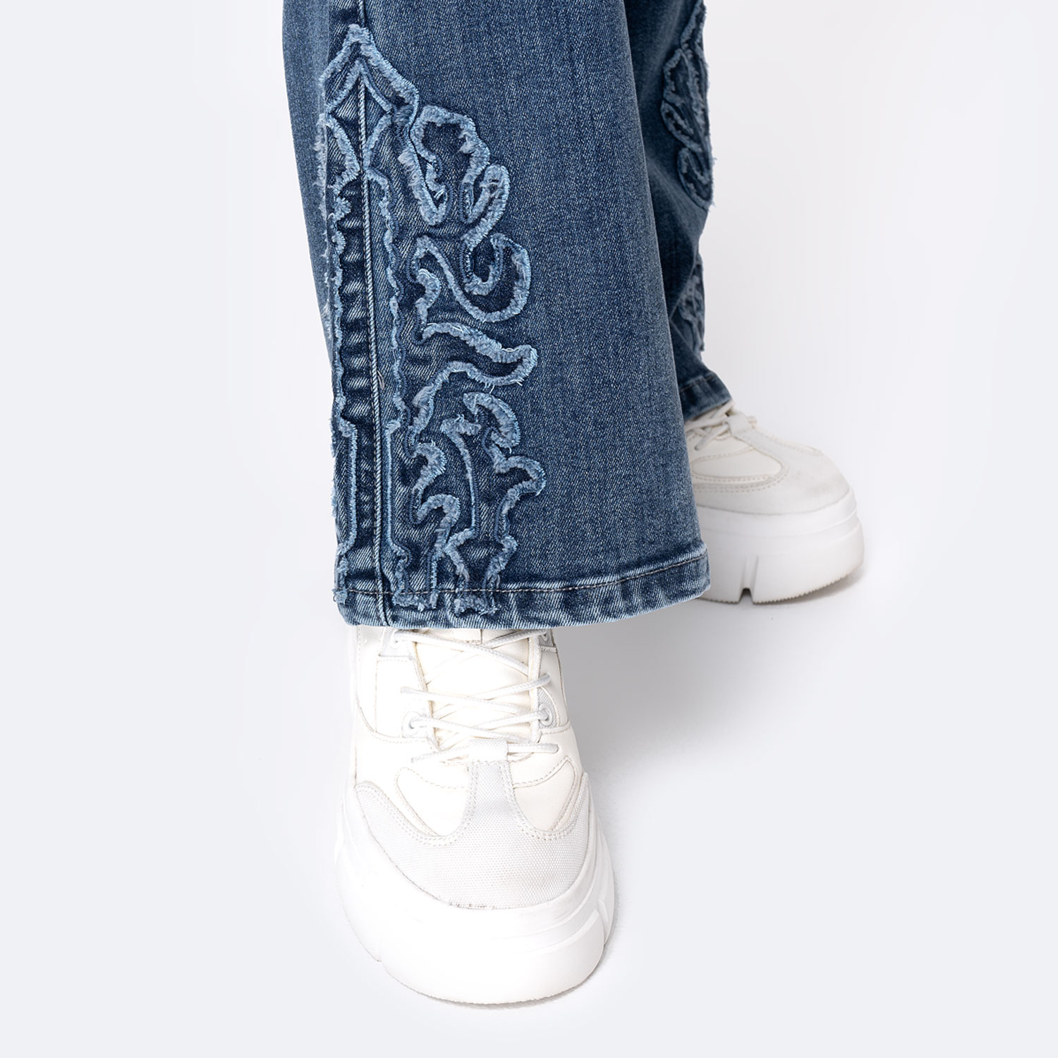 JEANS DENIM STRETCH MUJER PIONIER DANIAN - 5