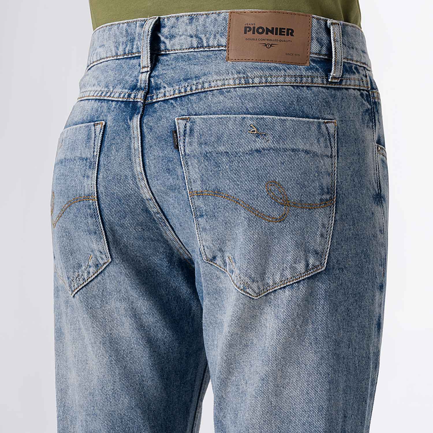 JEANS DENIM HOMBRE PIONIER NICOLASS - 4