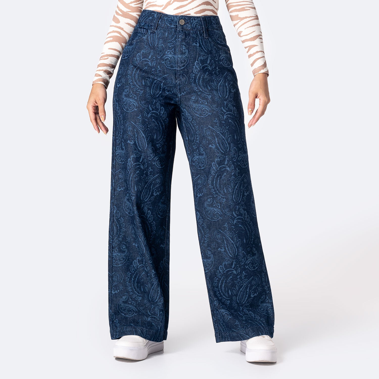 JEANS DENIM MUJER PIONIER MERITT - 1