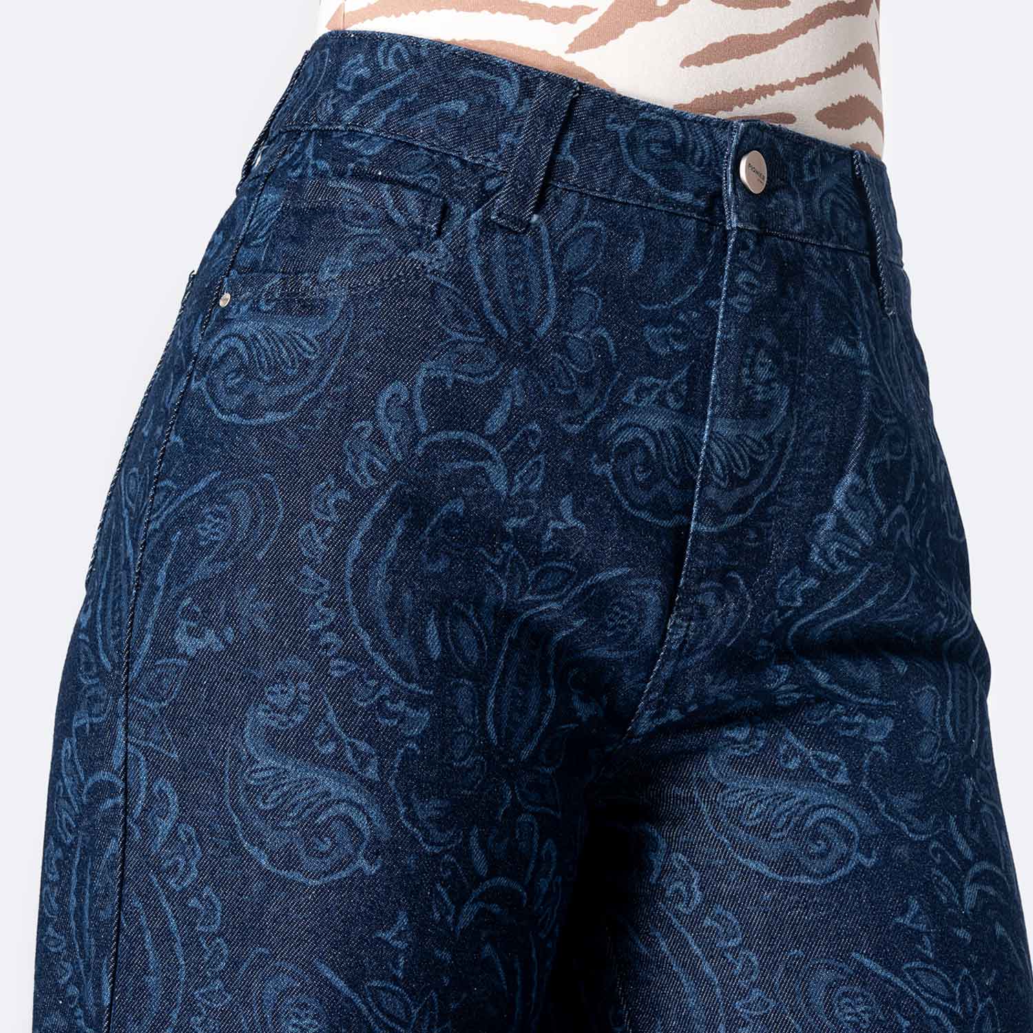 JEANS DENIM MUJER PIONIER MERITT - 3