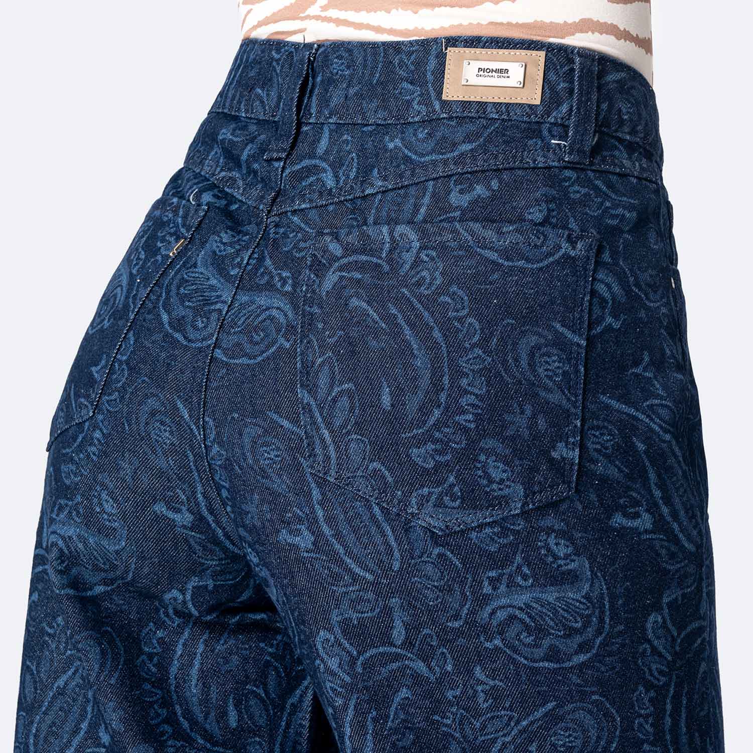 JEANS DENIM MUJER PIONIER MERITT - 4