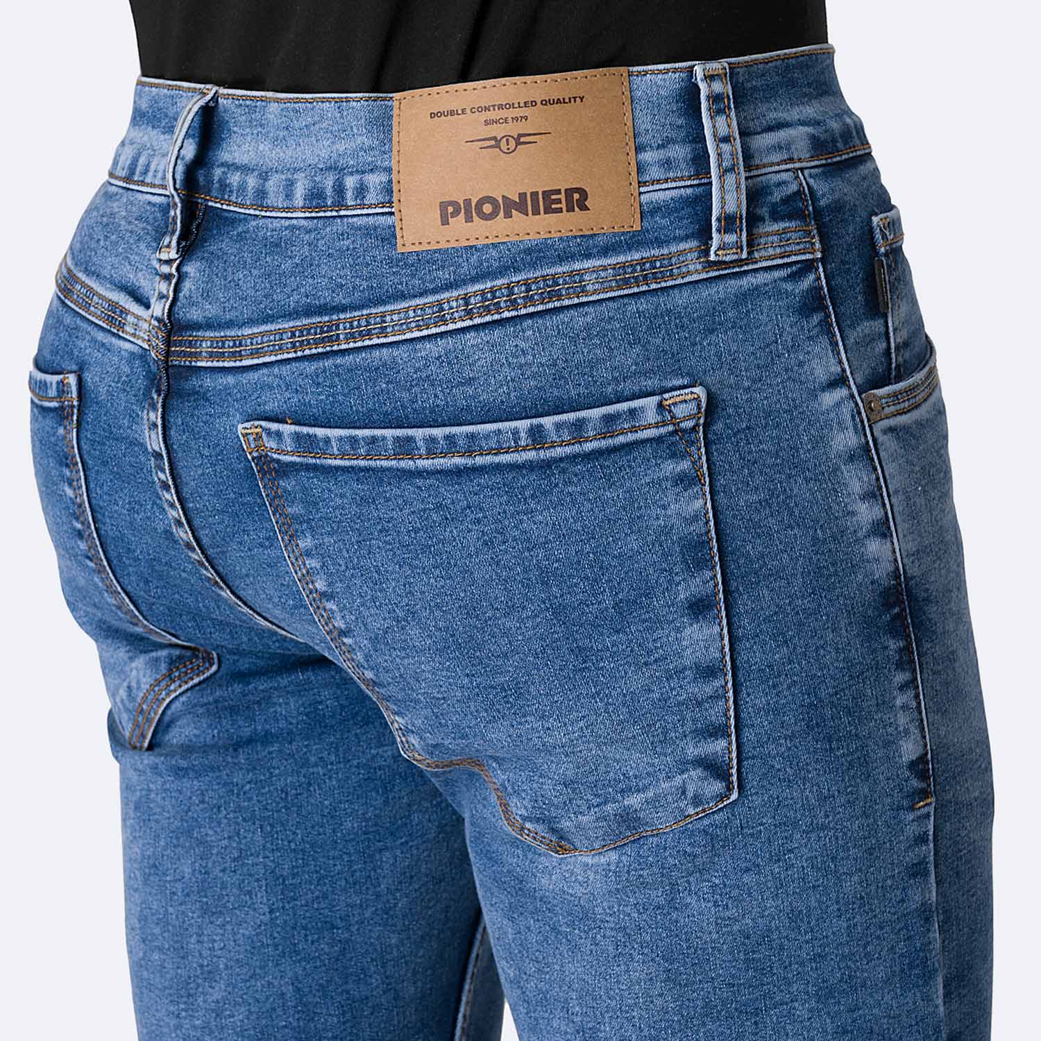 JEANS PITILLO DENIM STRETCH HOMBRE PIONIER GOTZE M. - 4
