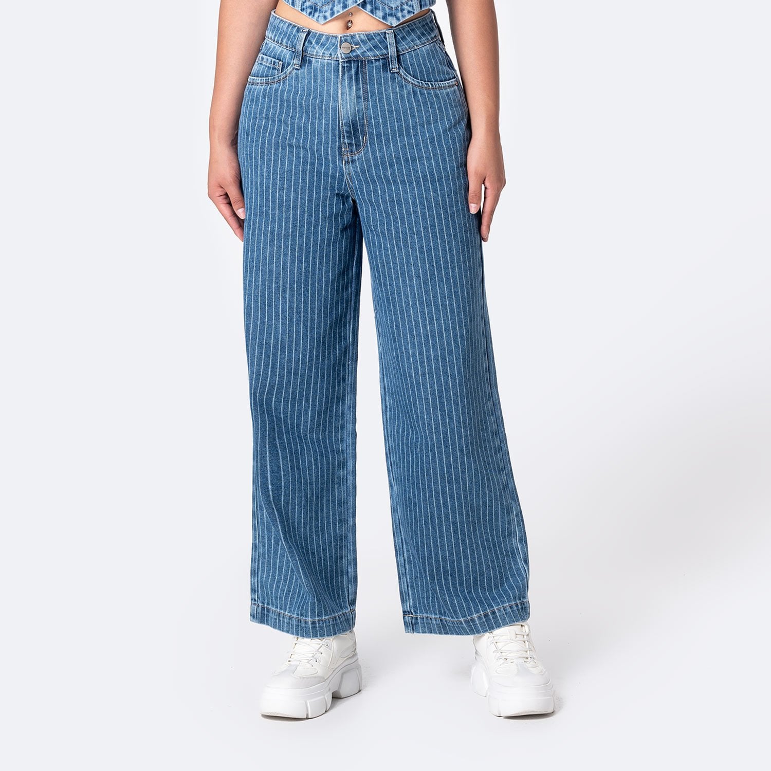 JEANS DENIM MUJER PIONIER JASLEN - 1