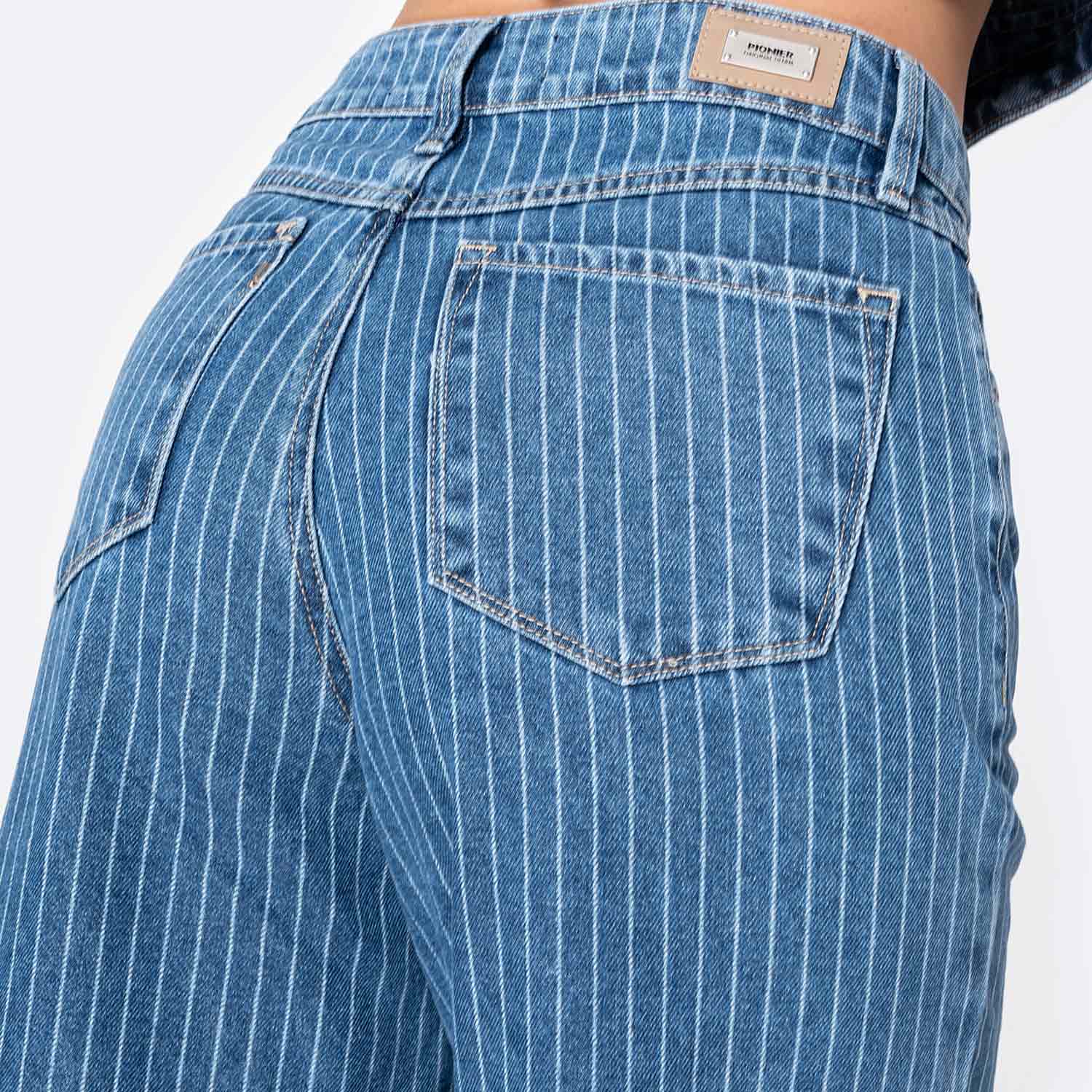 JEANS DENIM MUJER PIONIER JASLEN - 4