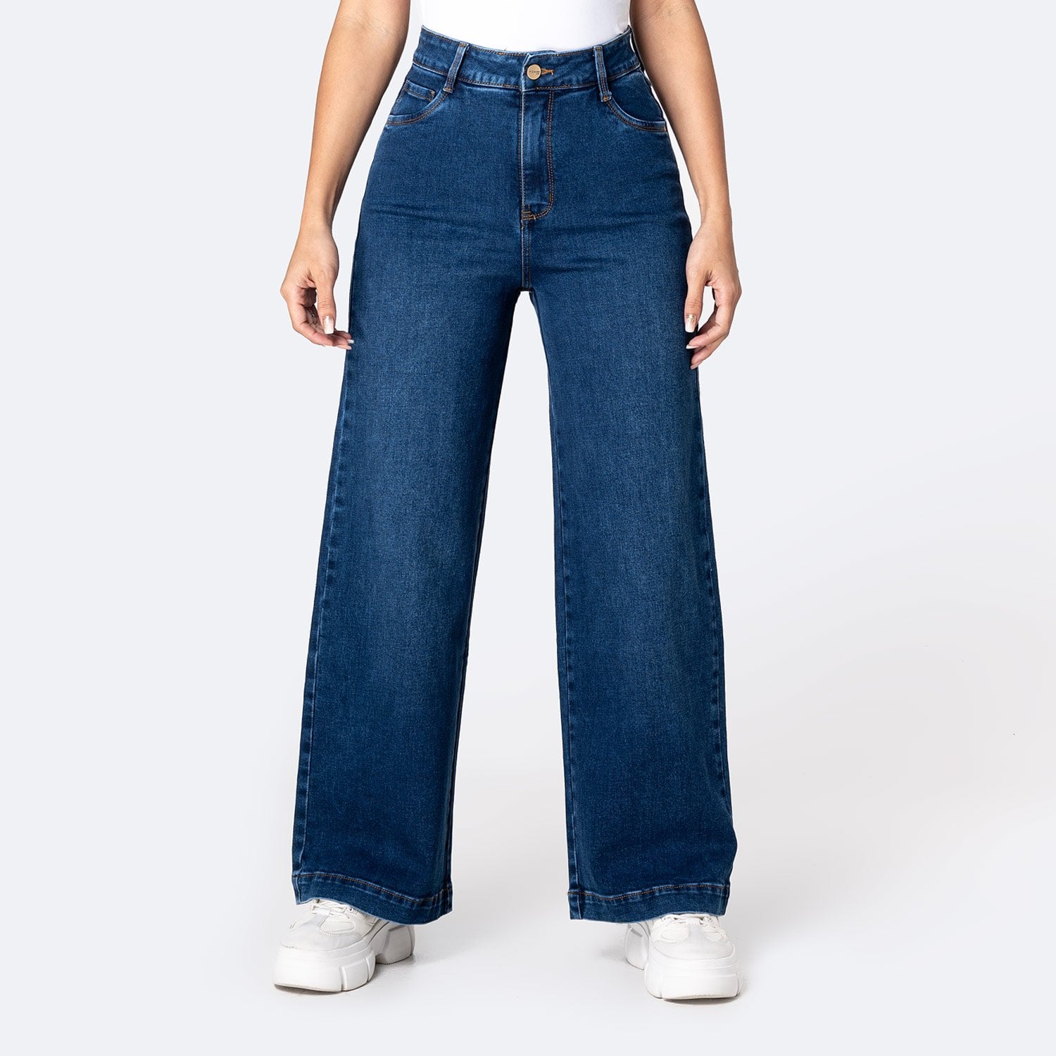 JEANS DENIM STRETCH MUJER PIONIER LARAAH - 1