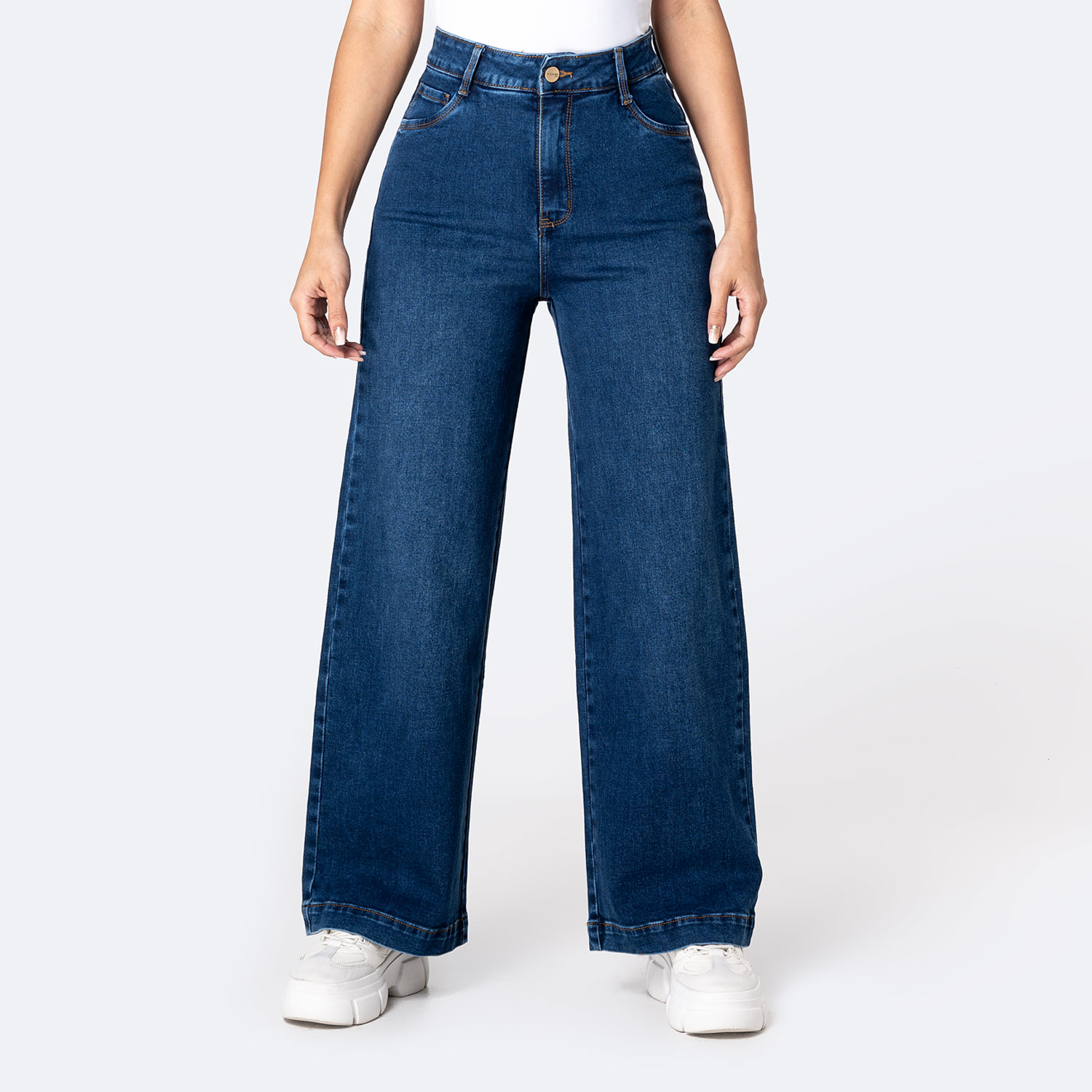 JEANS DENIM STRETCH MUJER PIONIER LARAAH - 1