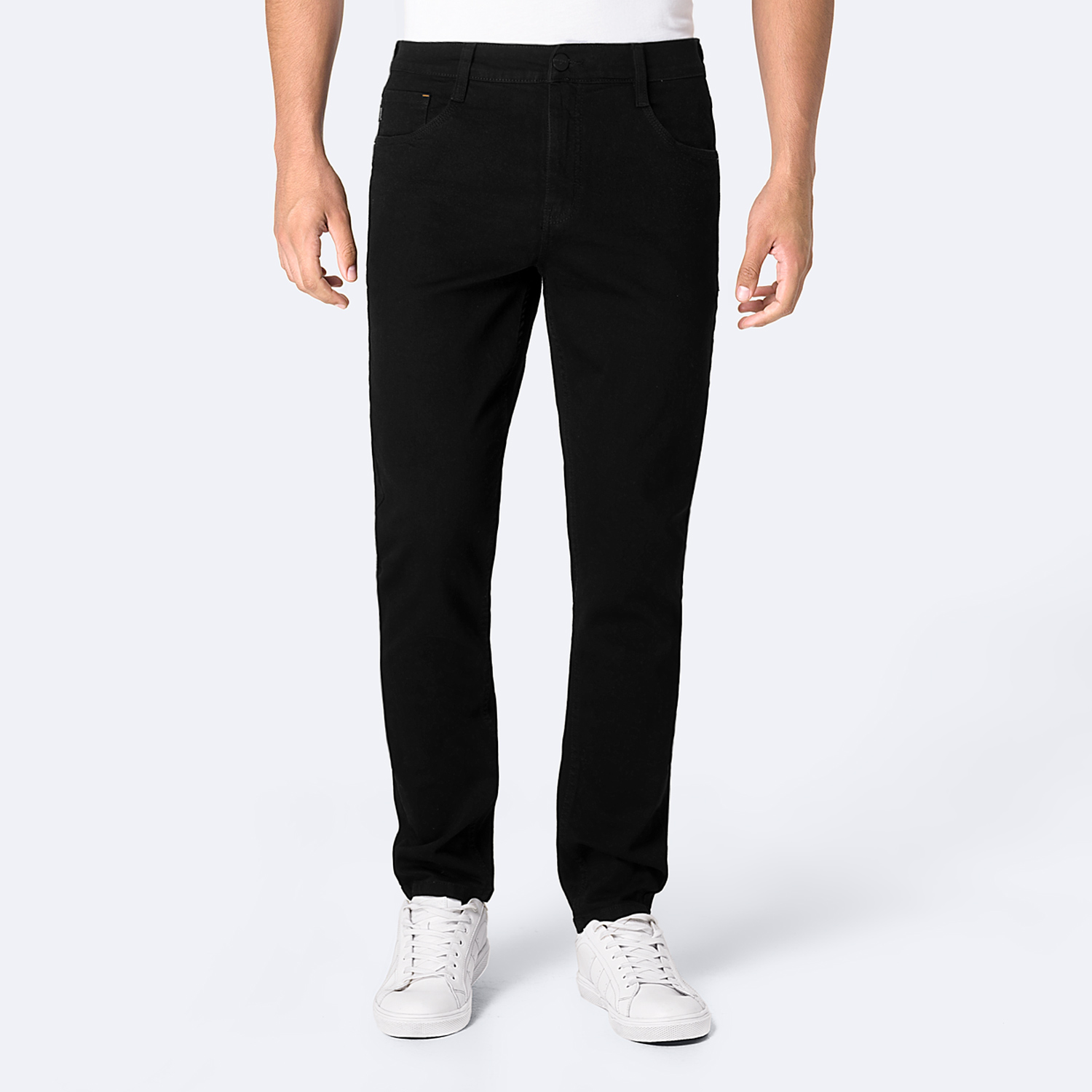 JEANS PITILLO DENIM STRETCH HOMBRE PIONIER GOTZE L-NEGRO - 1