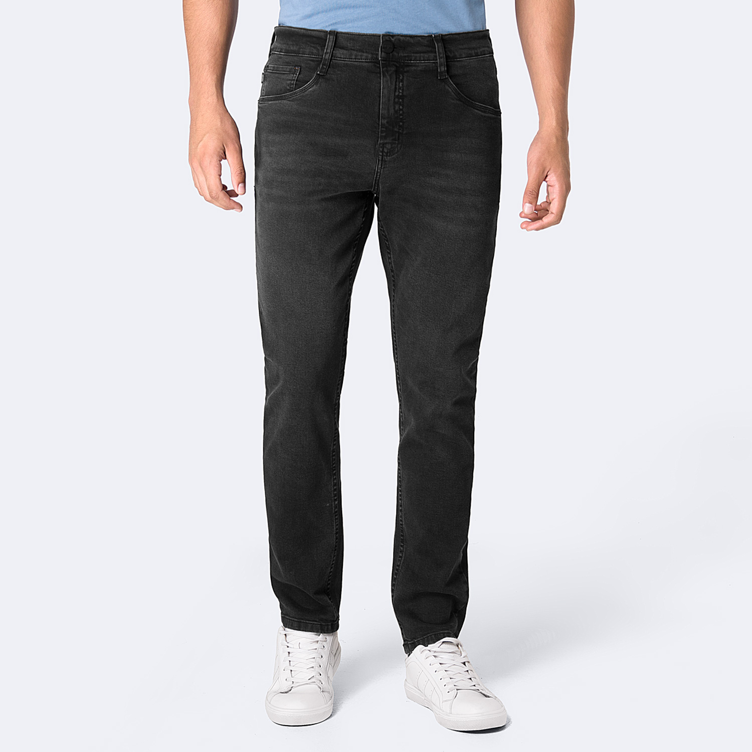 JEANS PITILLO DENIM STRETCH HOMBRE PIONIER GOTZE L-NEGRO - 1