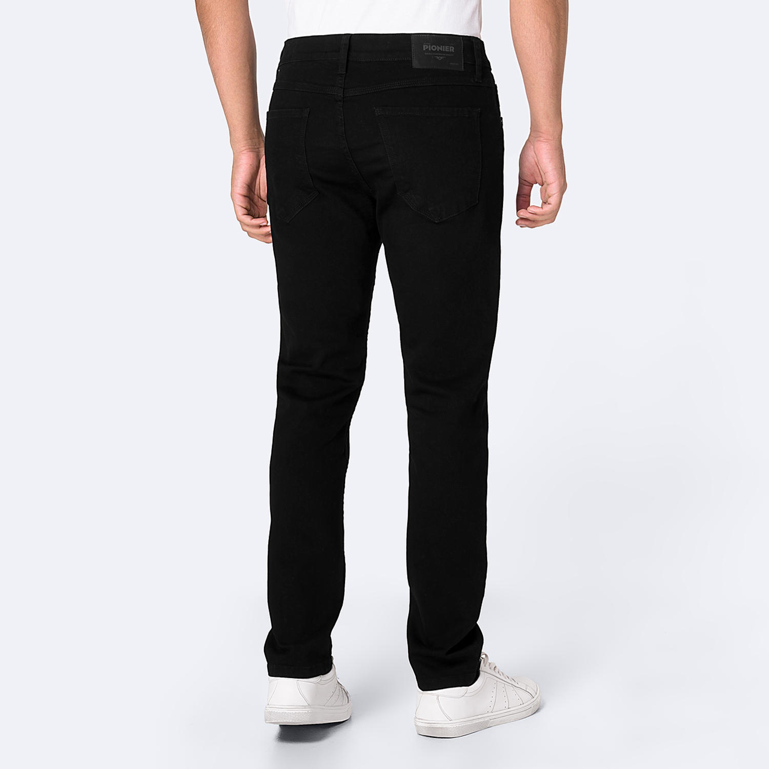JEANS PITILLO DENIM STRETCH HOMBRE PIONIER GOTZE L-NEGRO - 2