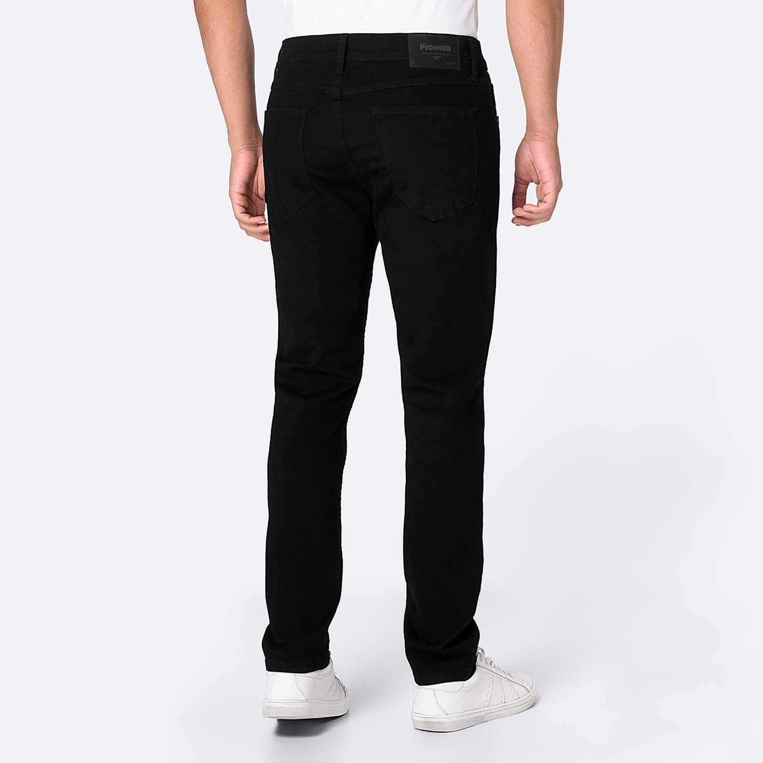 JEANS PITILLO DENIM STRETCH HOMBRE PIONIER GOTZE L-NEGRO - 2