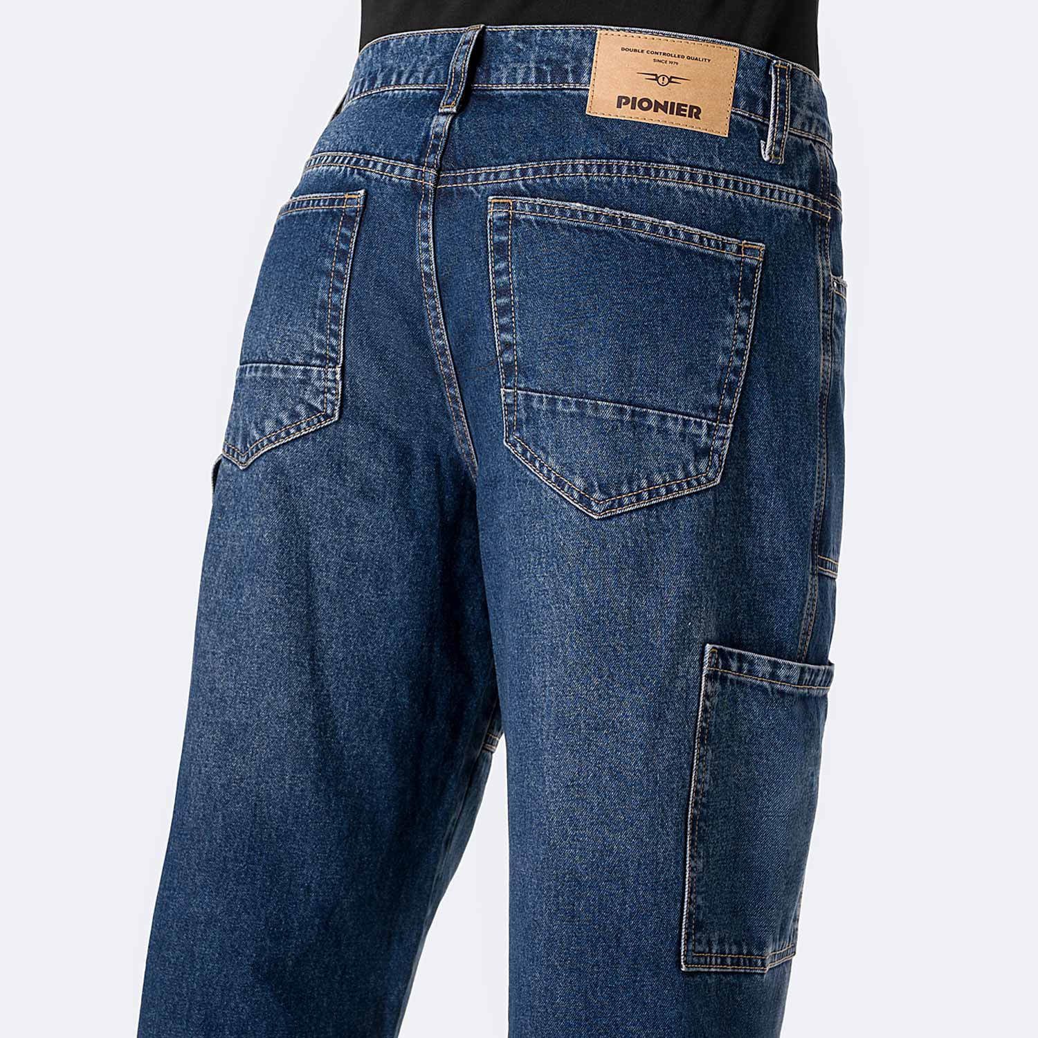 JEANS DENIM HOMBRE PIONIER RODR - 4