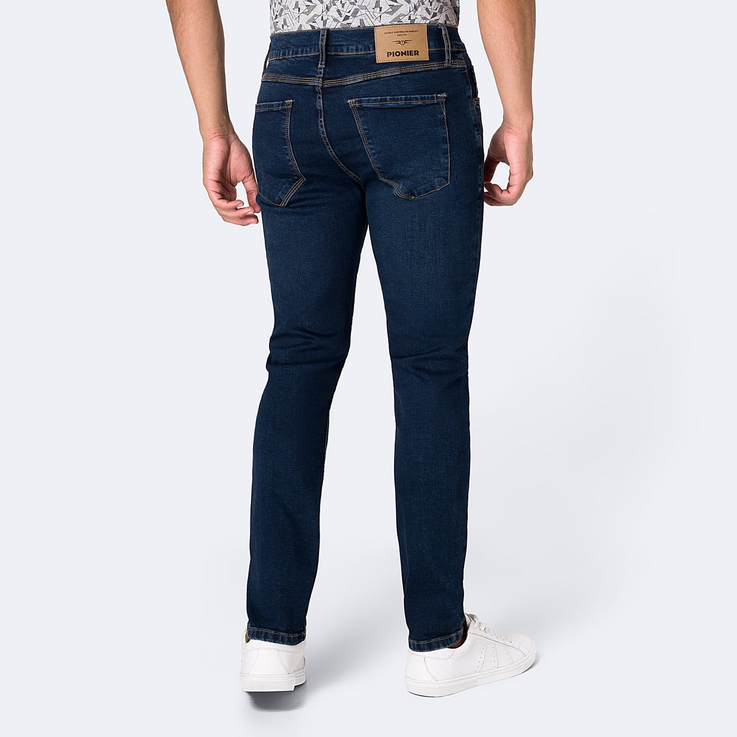 JEANS PITILLO DENIM STRETCH HOMBRE PIONIER GOTZE L-AZUL - 2