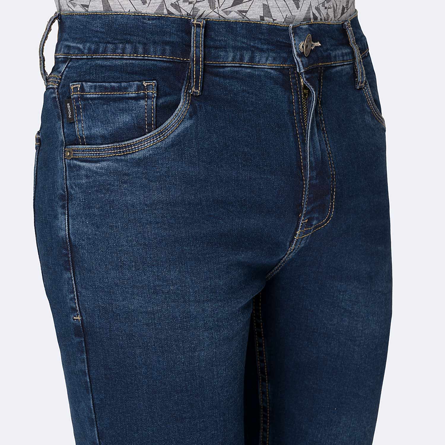 JEANS PITILLO DENIM STRETCH HOMBRE PIONIER GOTZE L-AZUL - 3