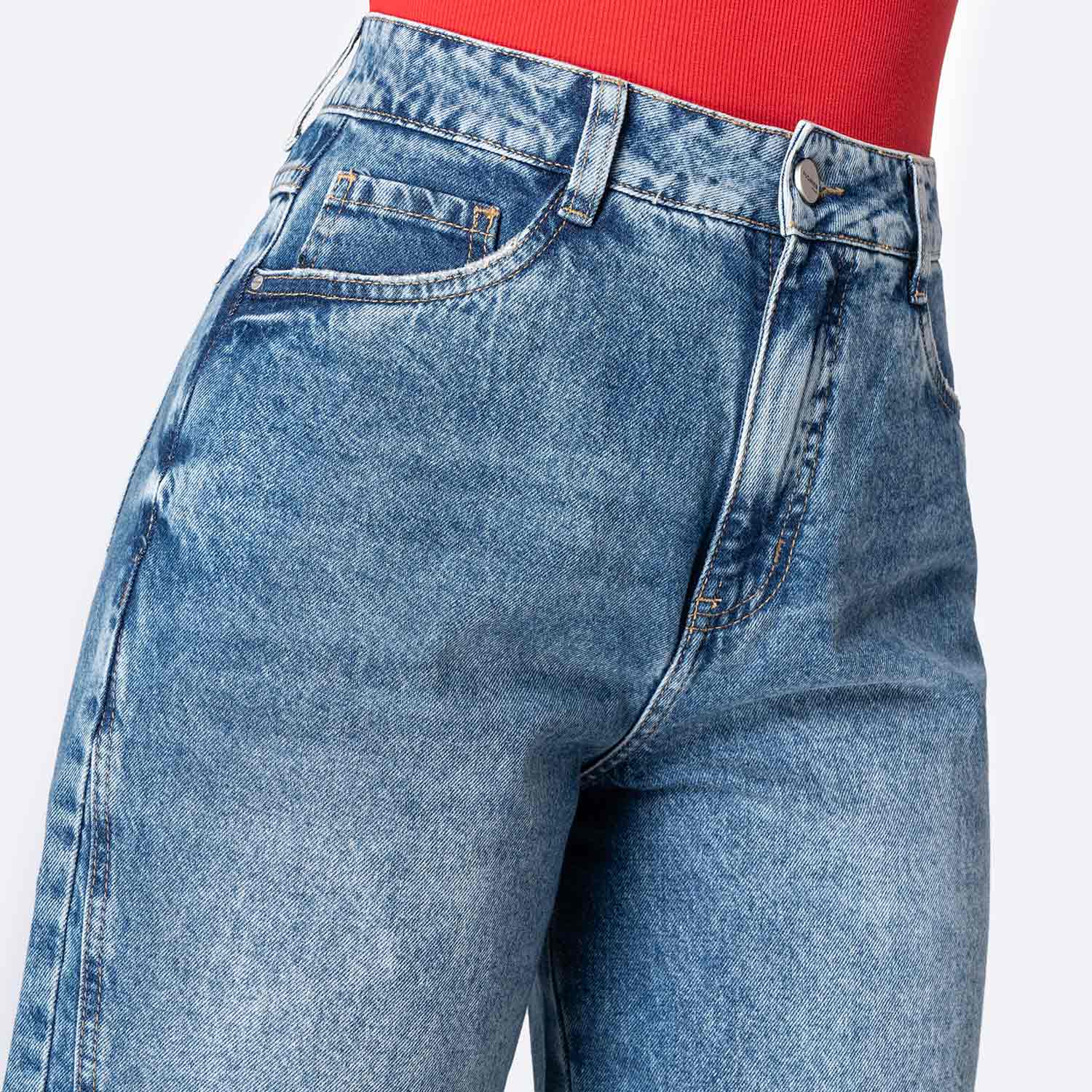 JEANS DENIM MUJER PIONIER KANELY - 3