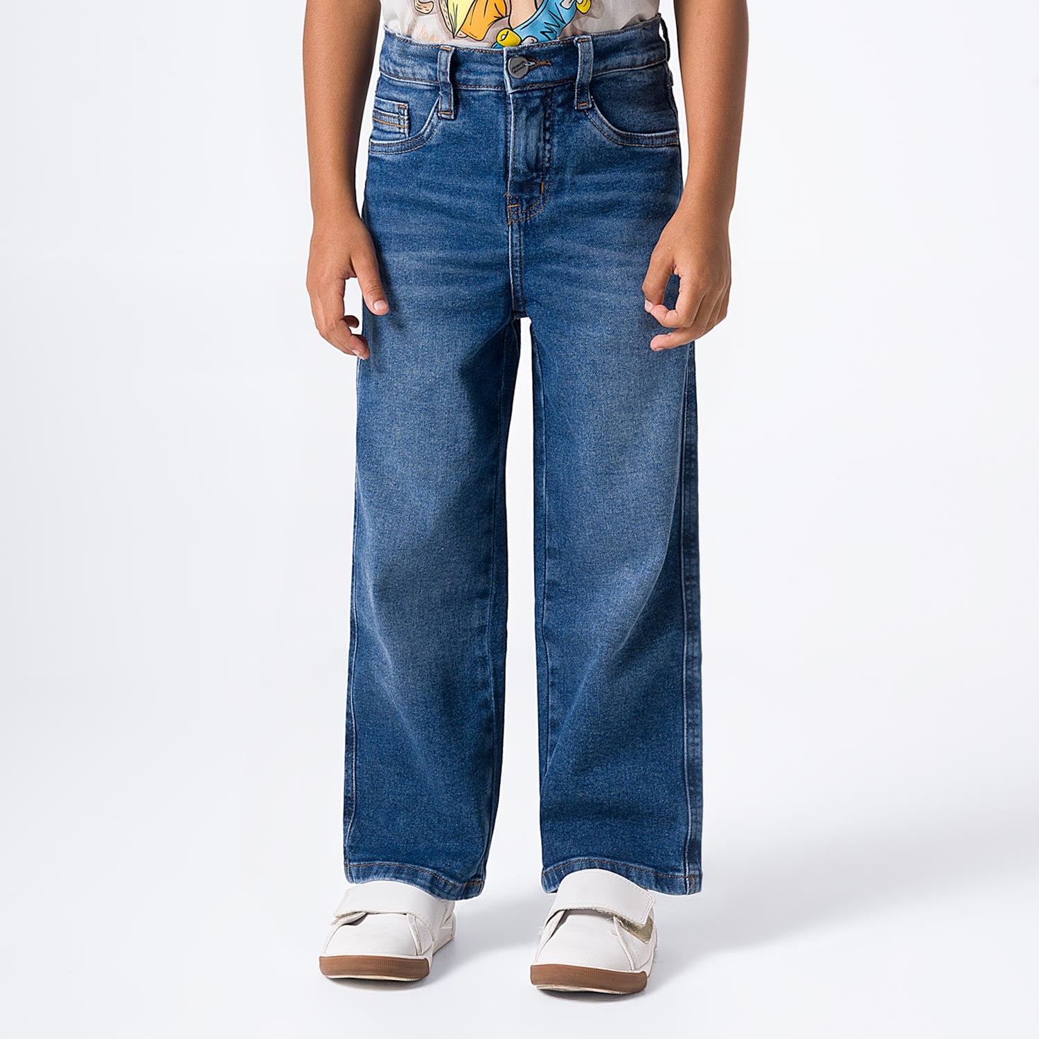 JEANS DENIM STRETCH NIÑO PIONIER ROBETT - 1