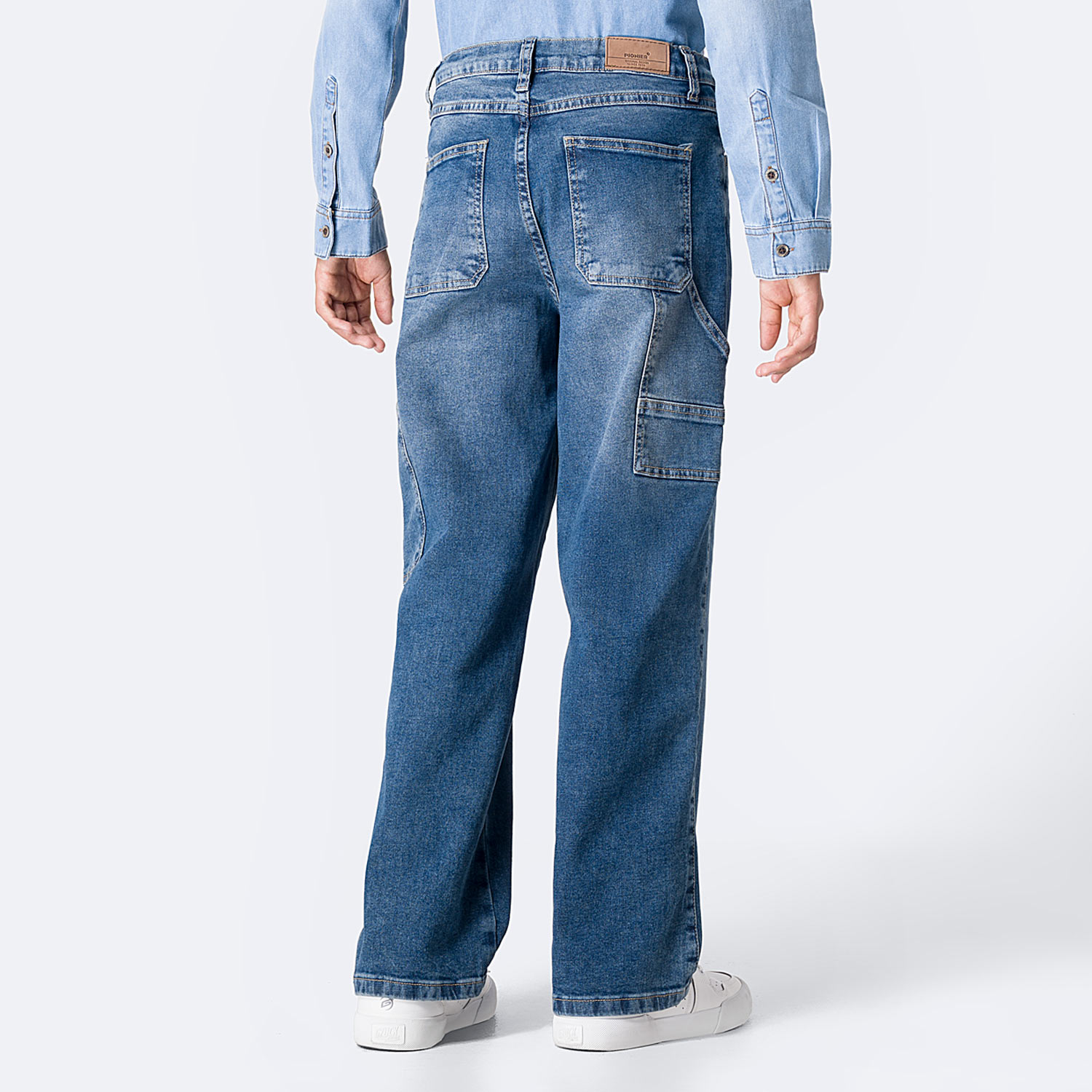 JEANS DENIM STRETCH NIÑO PIONIER JEISONH - 2