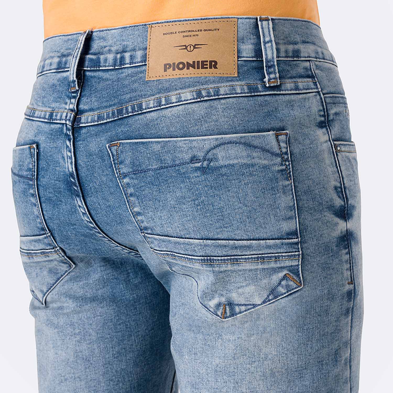 JEANS PITILLO DENIM STRETCH HOMBRE PIONIER AKRAMH - 4