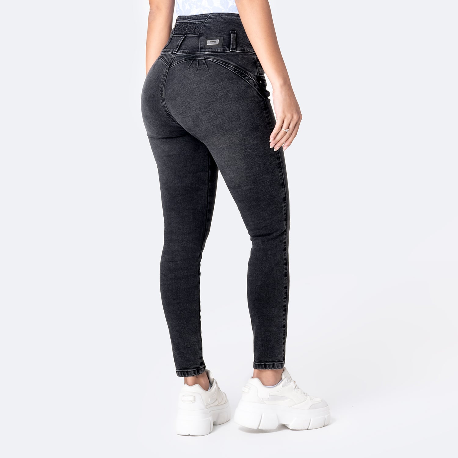 JEANS PITILLO DENIM STRETCH MUJER PIONIER DAYNAH - 2